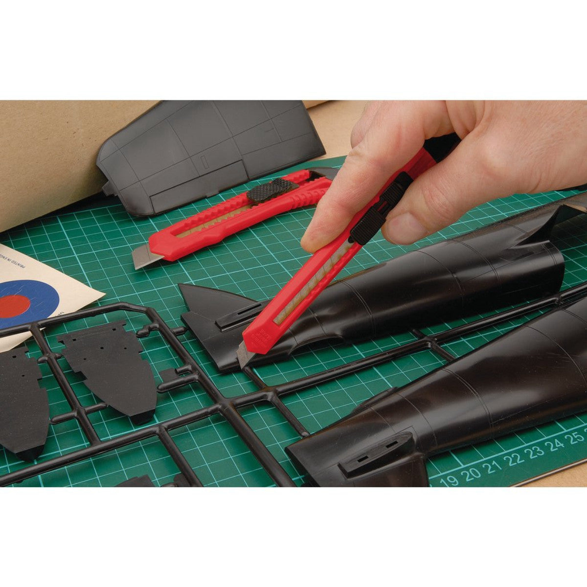 Draper Redline Retractable Segment Blade Knife, 9mm 67675