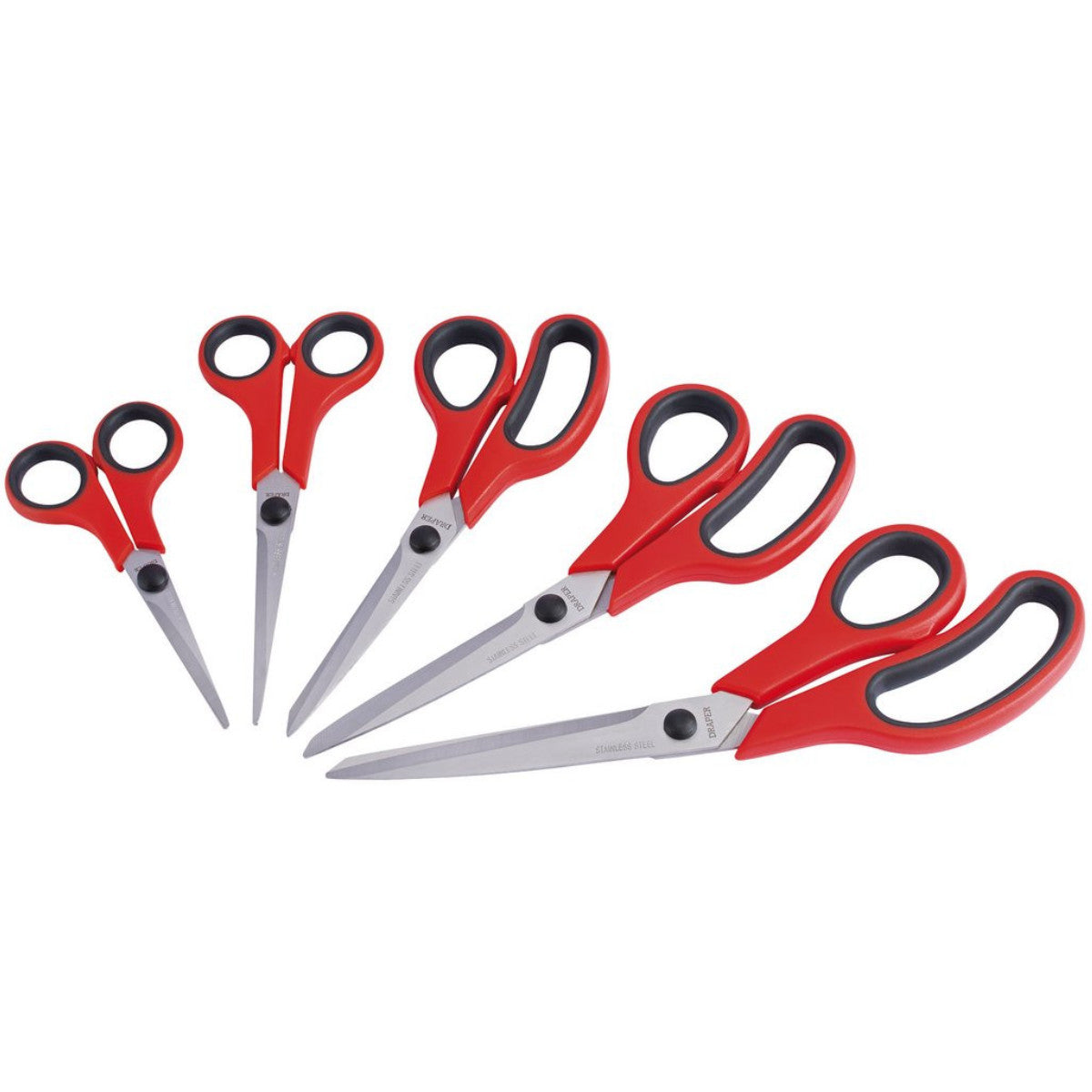 Draper Redline Household Scissor Set (5 Piece) 67835