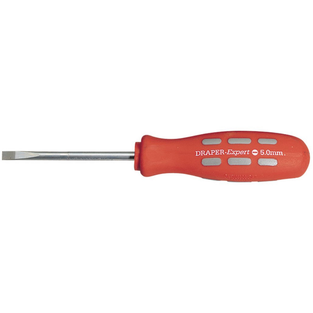 Draper Expert Plain Slot Parallel Tip Mechanics Screwdriver, 75 x 5mm (Sold Loose) 67852