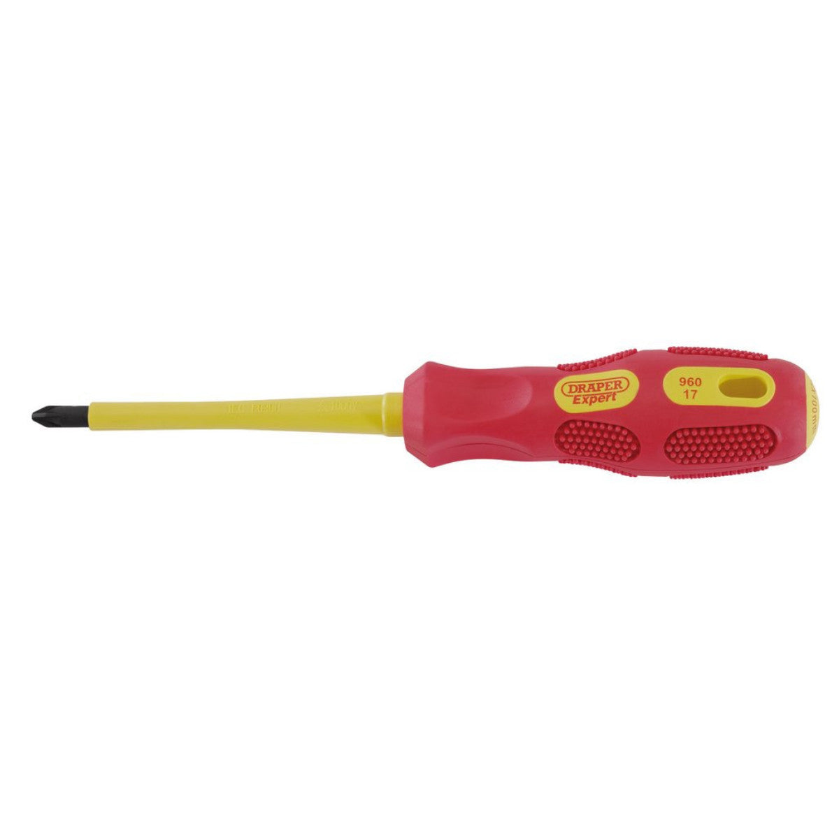 Draper Expert VDE Approved Fully Insulated PZ TYPE Screwdriver, No.2 x 100mm 69229