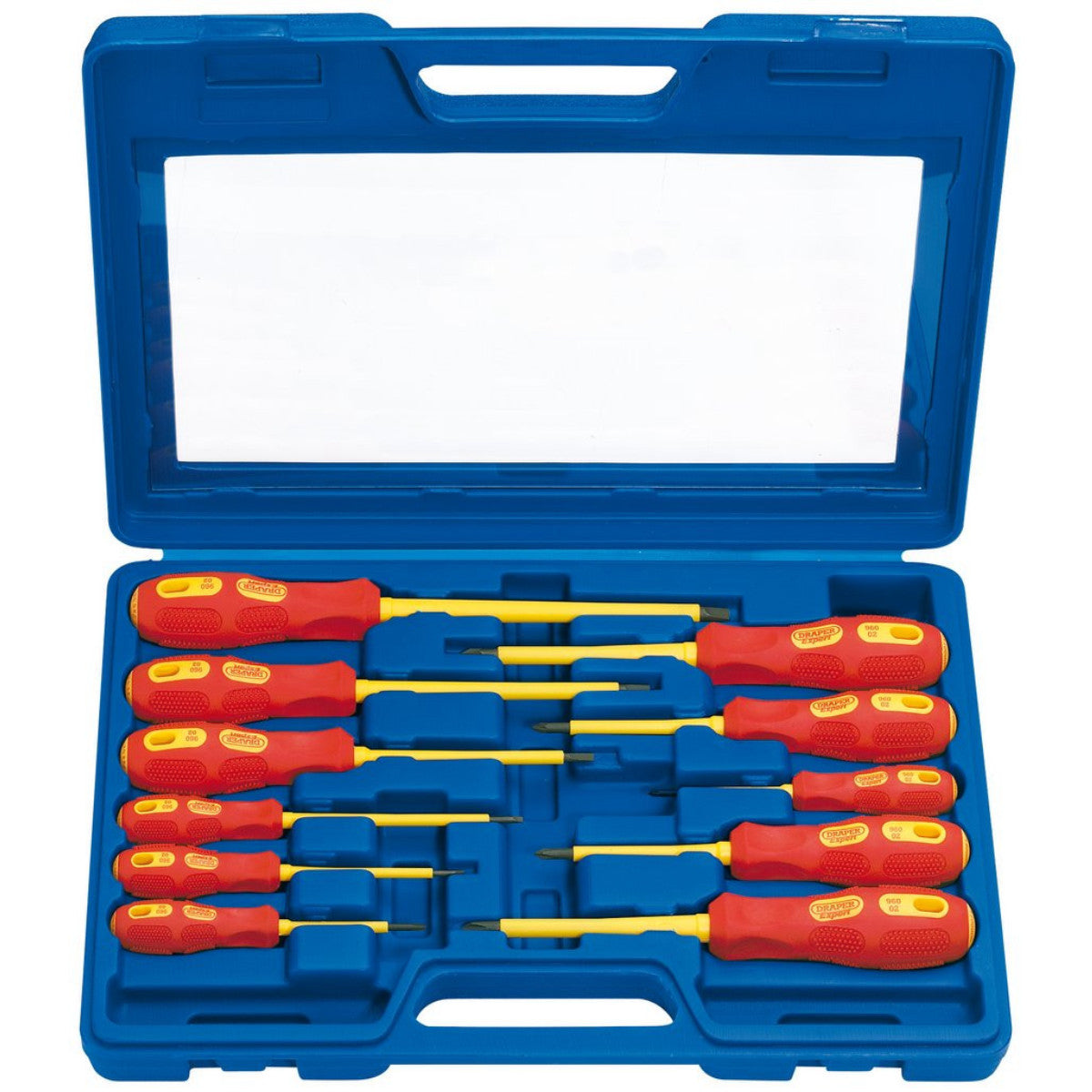 Draper Expert VDE Approved Fully Insulated Screwdriver Set (11 Piece) 69234
