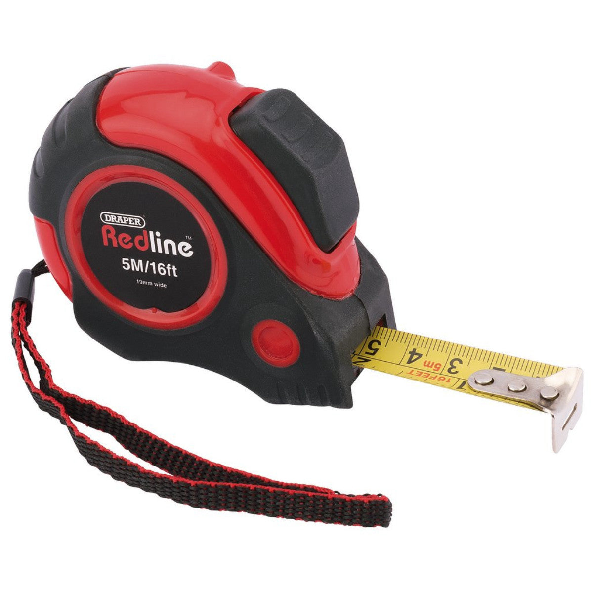 Draper Redline Measuring Tape, 5m/16ft x 19mm 69495