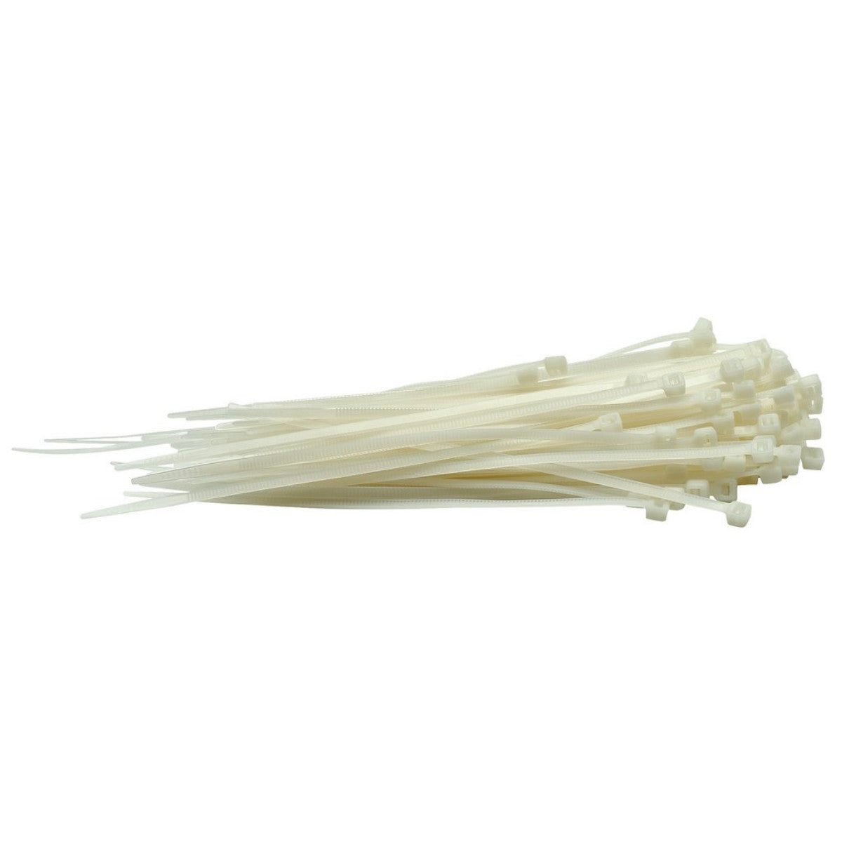 Draper Cable Ties, 3.6 x 150mm, White (Pack of 100) 70392