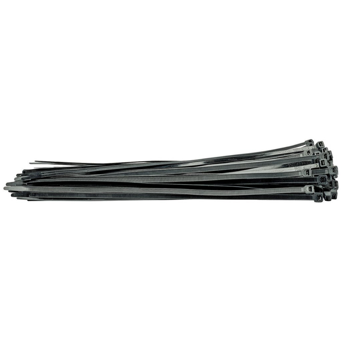 Draper Cable Ties, 7.6 x 400mm, Black (Pack of 100) 70403