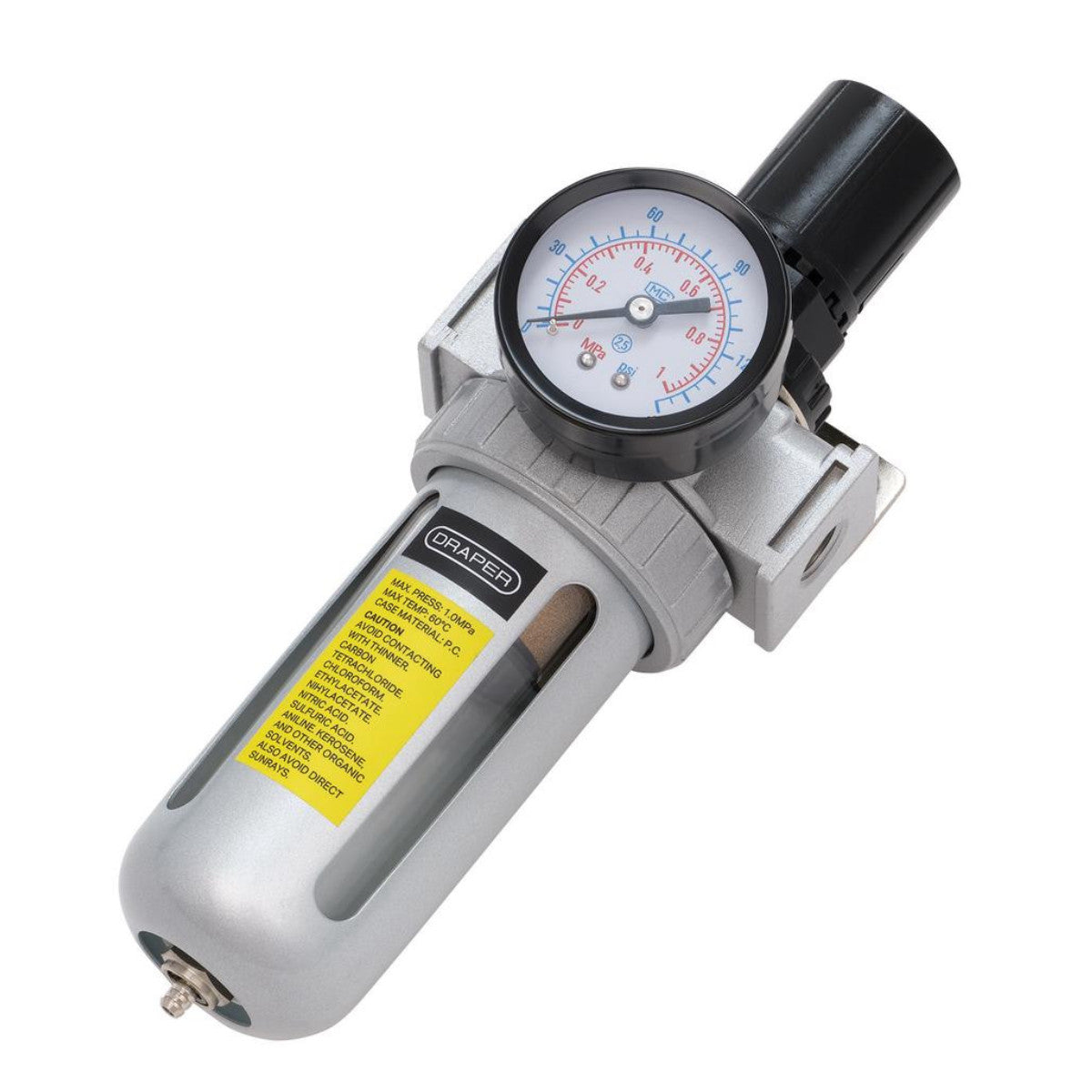 Draper 1/4" BSP Filter/Regulator Unit 70826
