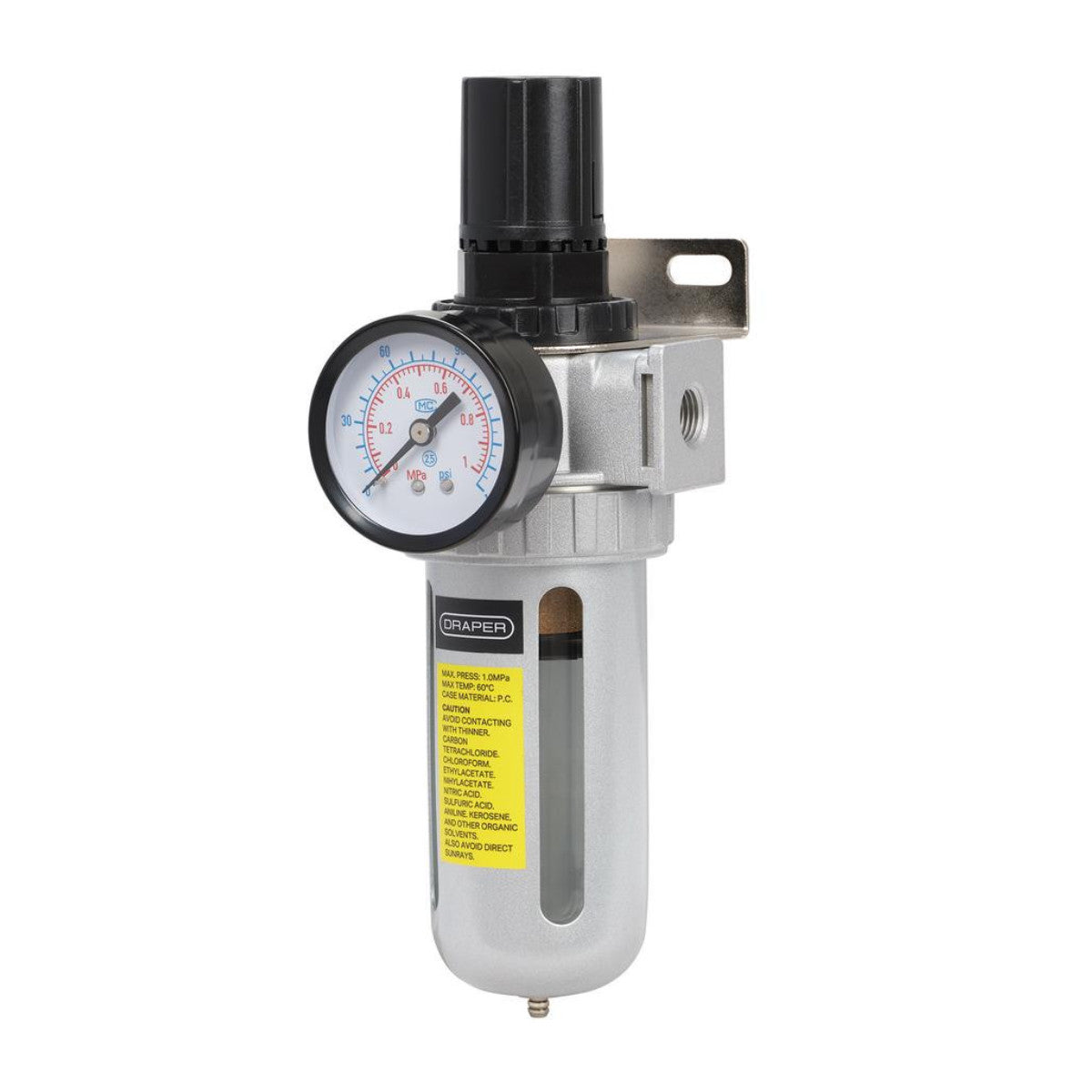 Draper 1/4" BSP Filter/Regulator Unit 70826