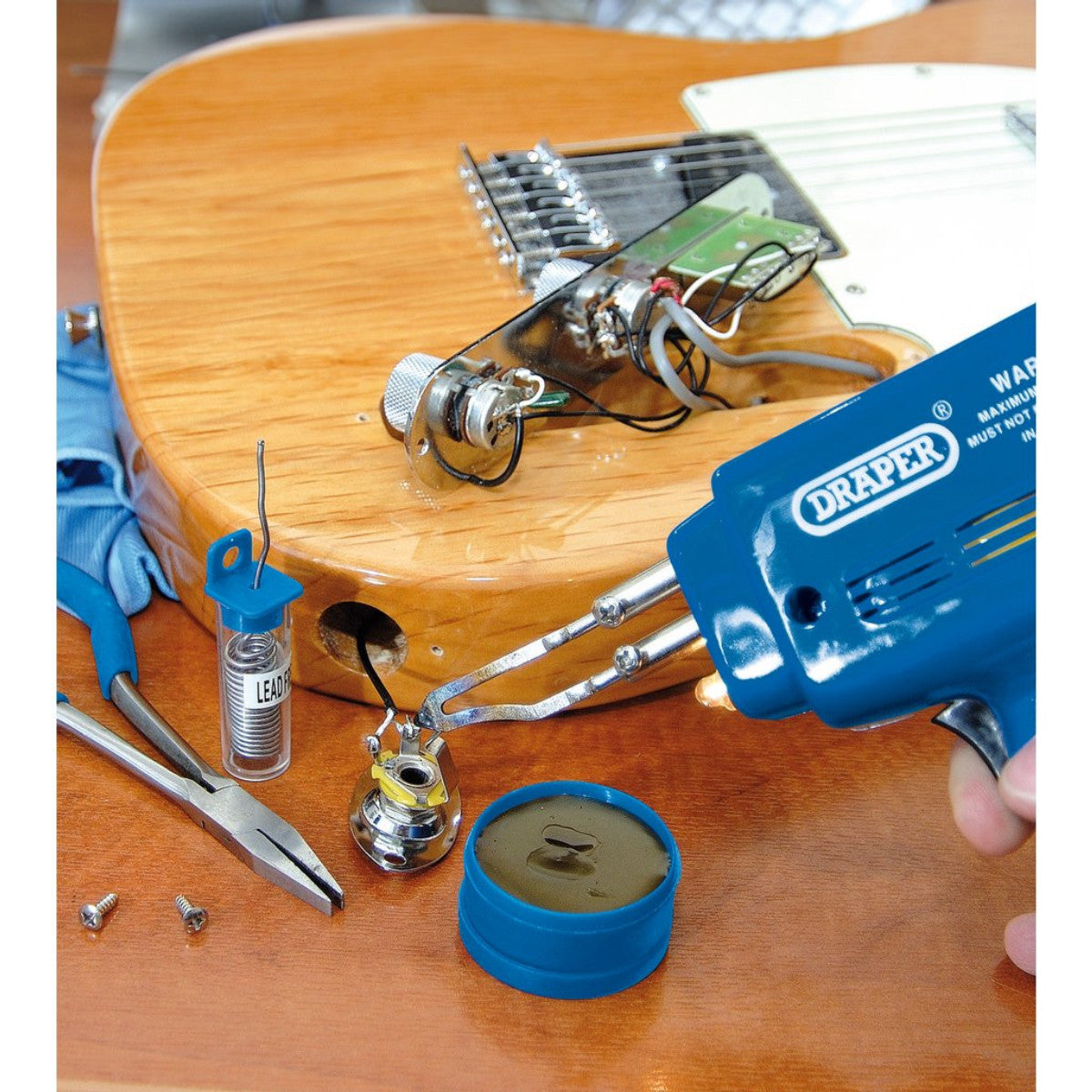 Draper 230V Soldering Gun Kit, 100W 71420