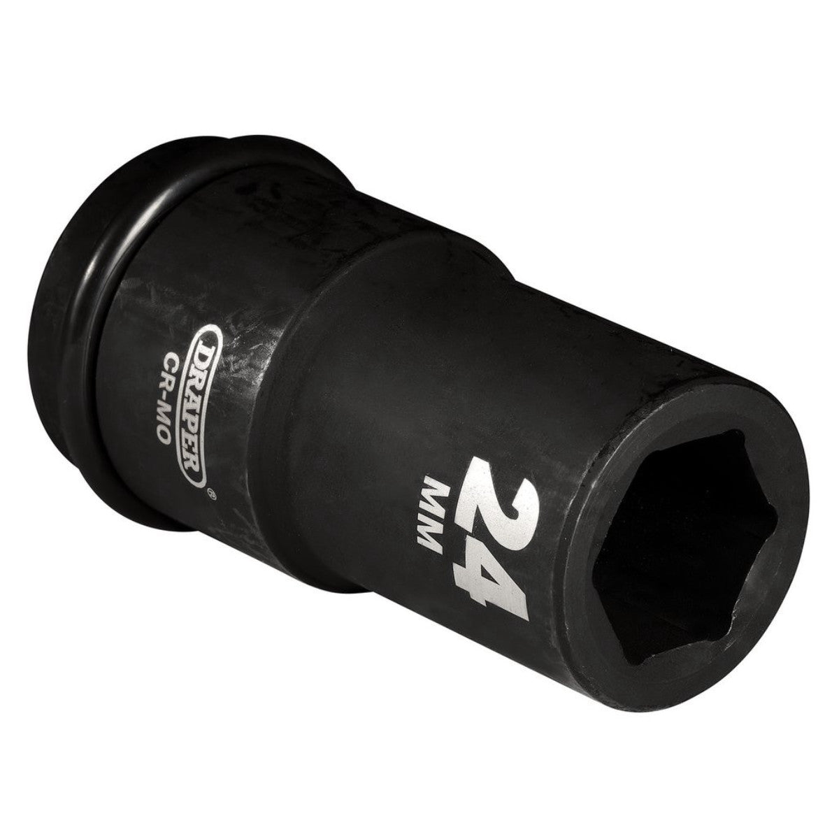 Draper Hi-TORQ Deep Impact Socket, 3/4" Sq. Dr., 24mm 71883