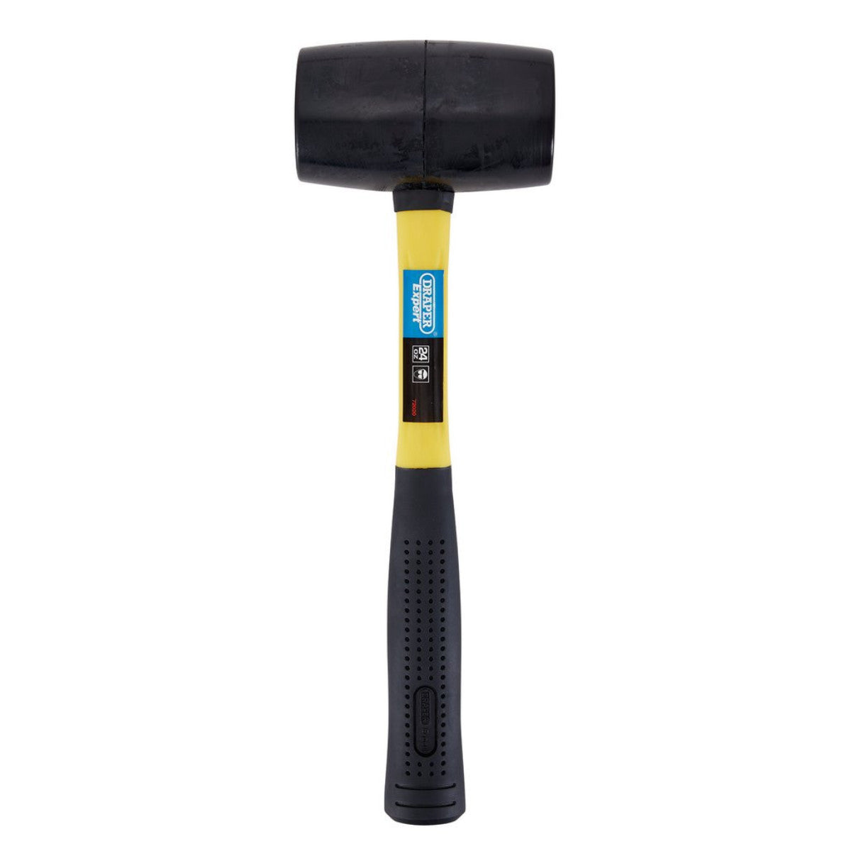 Draper Expert Rubber Mallet with Fibreglass Shaft, 680g/24oz 72020