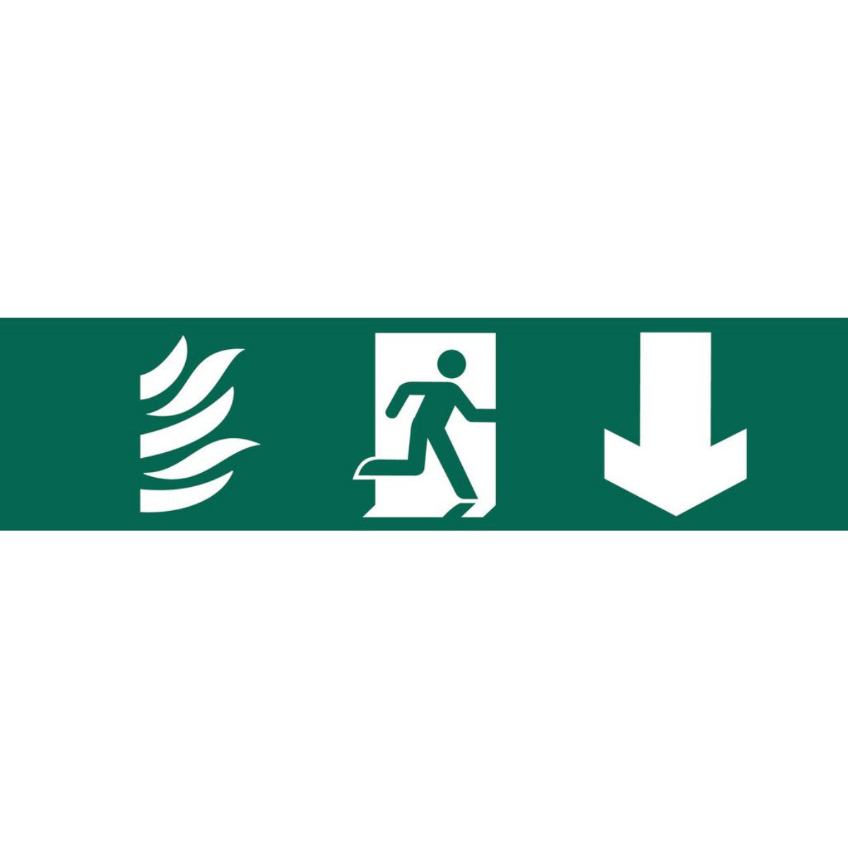 Draper Running Man Arrow Down 73201