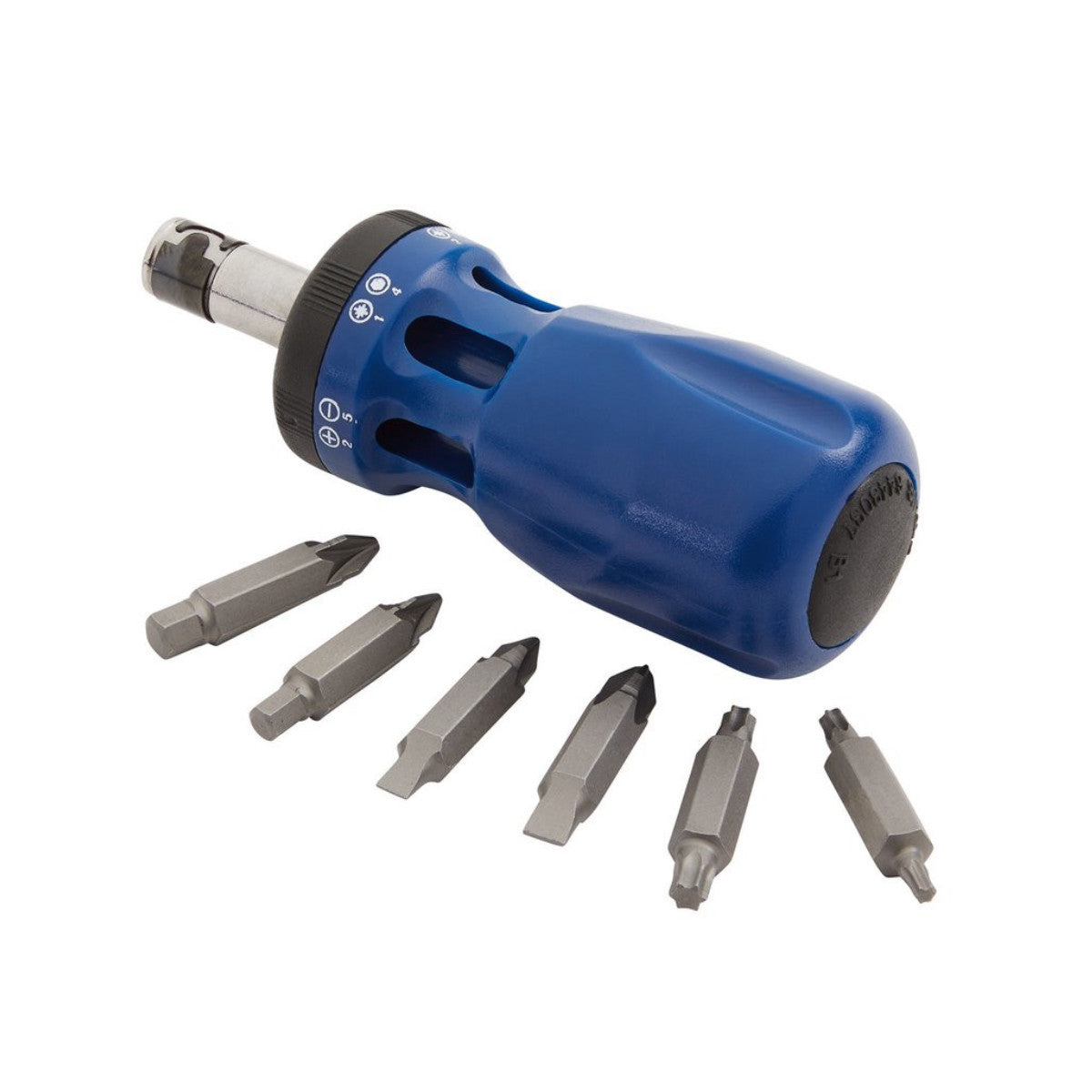 Draper Stubby Ratchet Screwdriver and Bit Sets Countertop Display (24 Piece) 75065