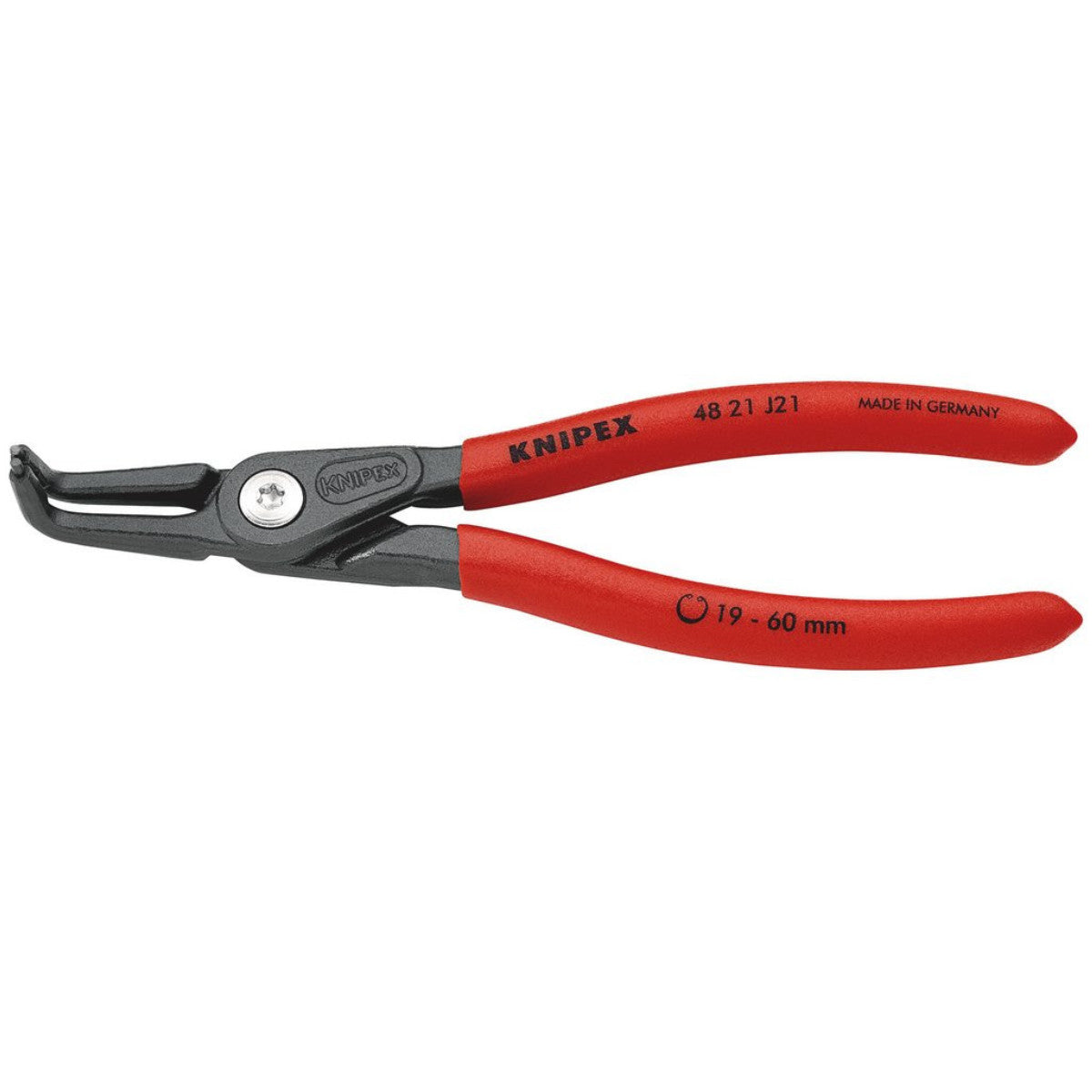 Knipex 48 21 J41 SB Precision Circlip Pliers For Internal Circlips In Bore Holes, 305mm 75087