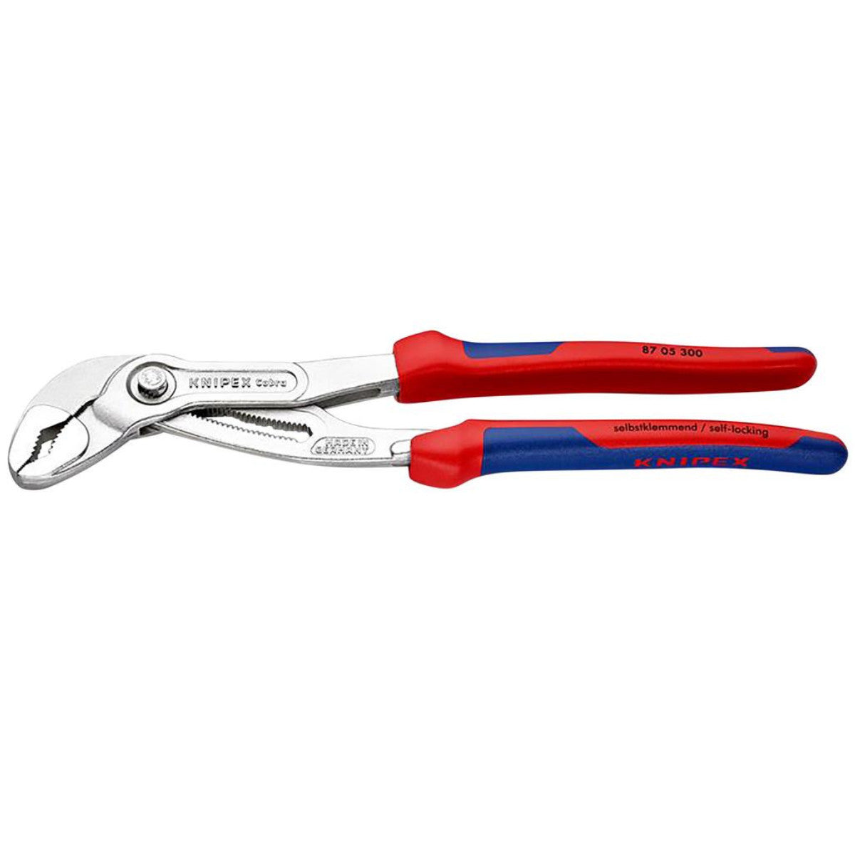 Knipex 87 05 300 Cobra High-Tech Water Pump Pliers, 300mm 77905