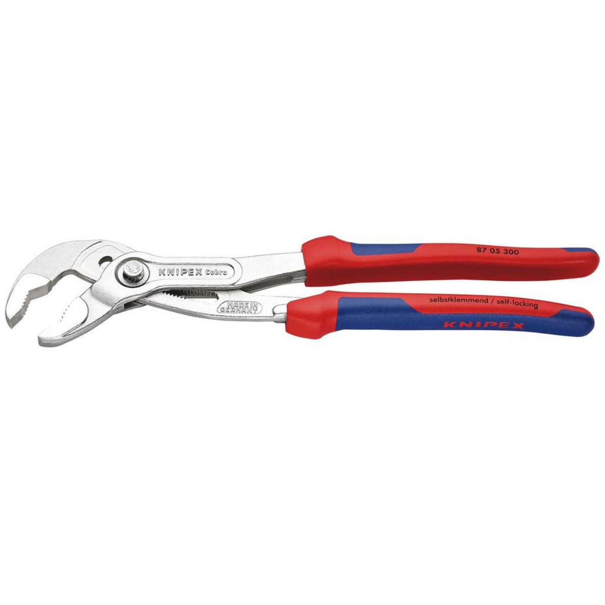 Knipex 87 05 300 Cobra High-Tech Water Pump Pliers, 300mm 77905