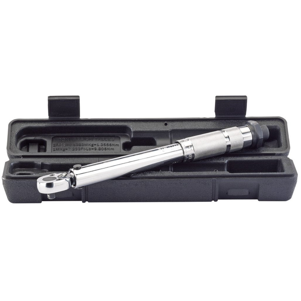 Draper Torque Wrench, 1/4" Sq. Dr., 5 - 25Nm 78639