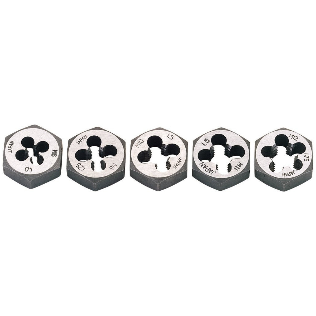 Draper Metric Hexagon Die Nut Set (5 Piece) 79198