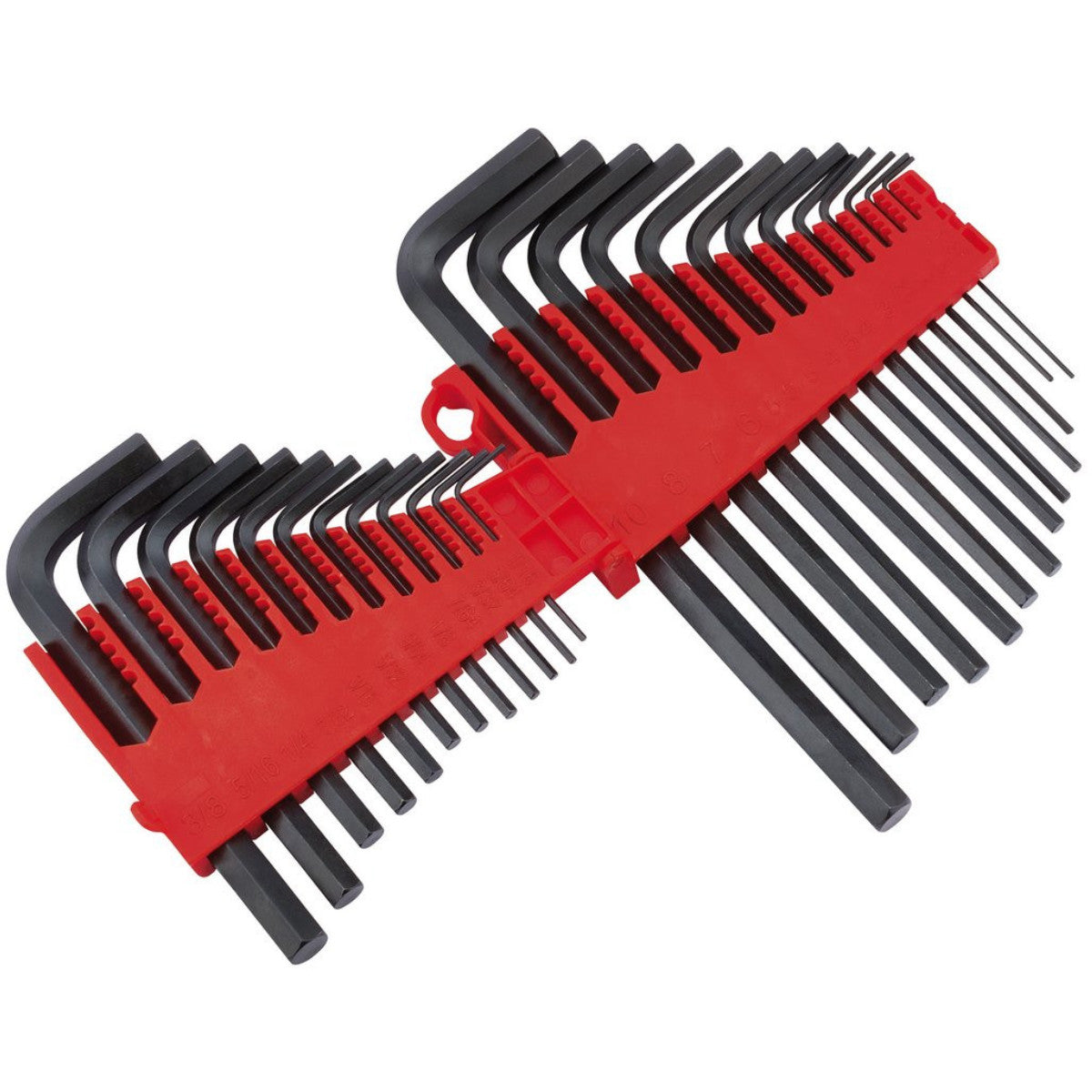 Draper Redline Metric/Imperial Hexagon Key Set (25 Piece) 80930