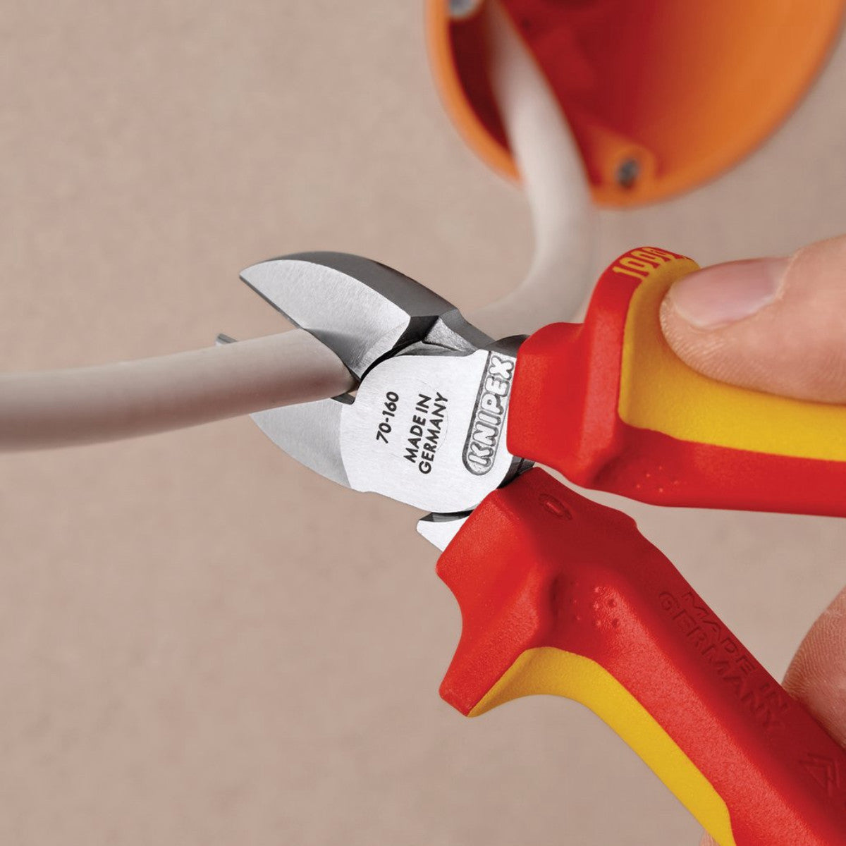 Knipex 70 06 160 VDE Diagonal Cutter,160mm 81262