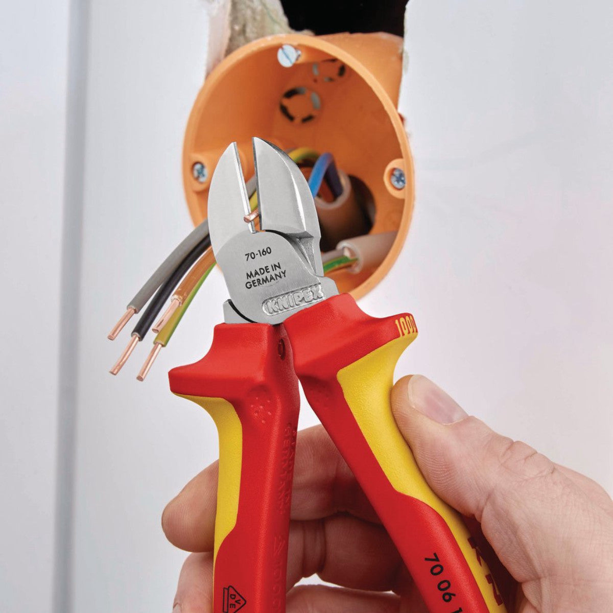 Knipex 70 06 160 VDE Diagonal Cutter,160mm 81262