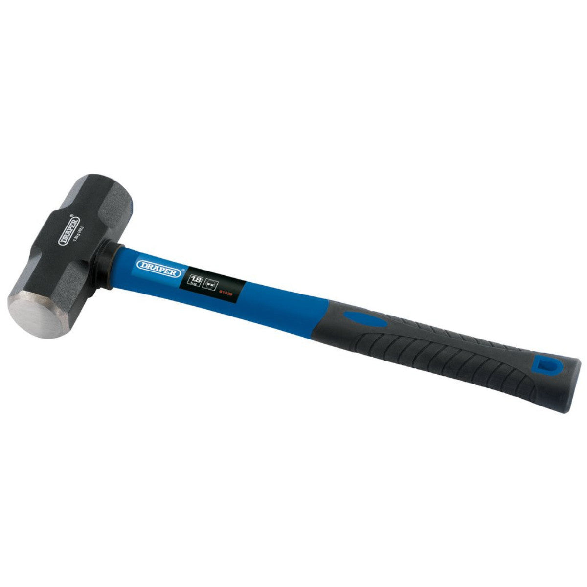 Draper Short Handle Sledge Hammer with Fibreglass Shaft, 1.8kg/4lb 81436