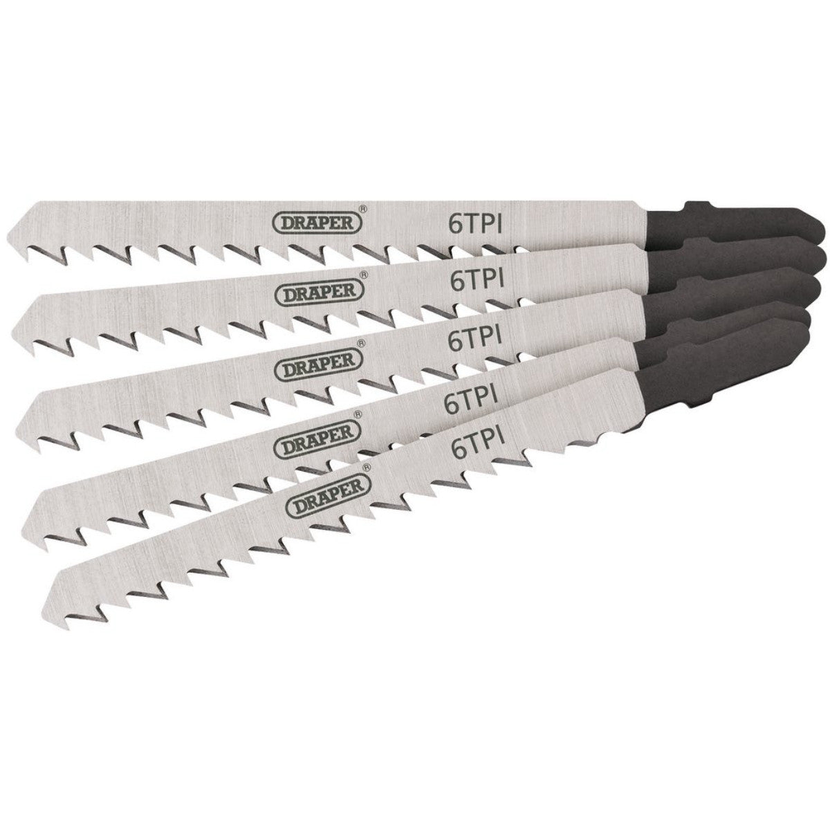 Draper Expert DT101D Jigsaw Blade Set, 100mm (5 Piece) 81719