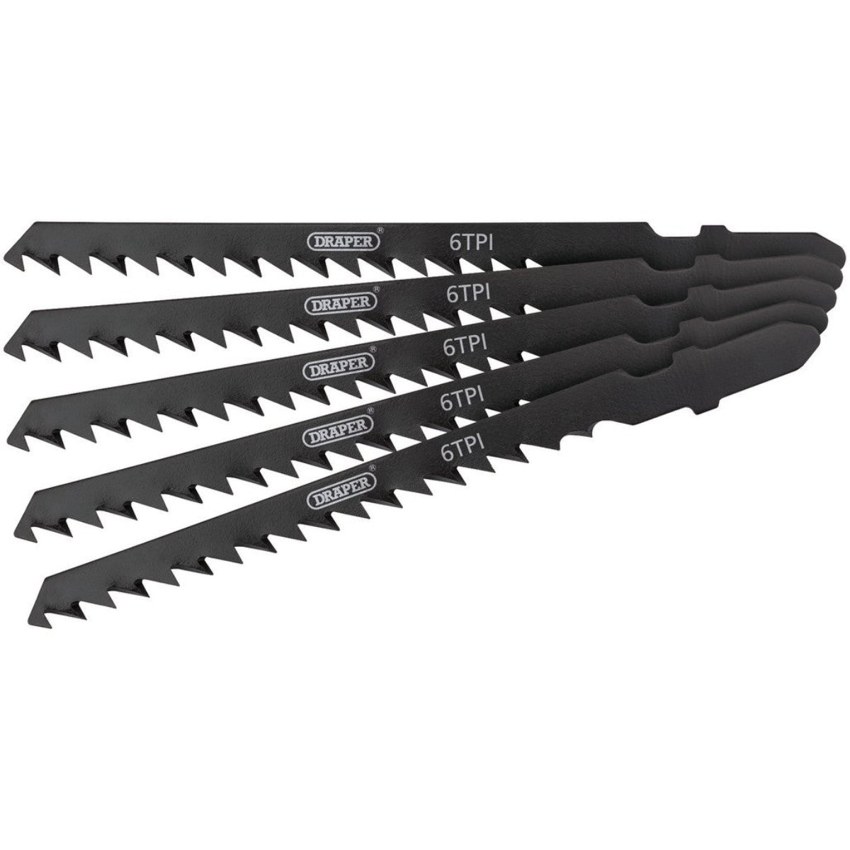 Draper DT244D Jigsaw Blade Set, 100mm (5 Piece) 81727