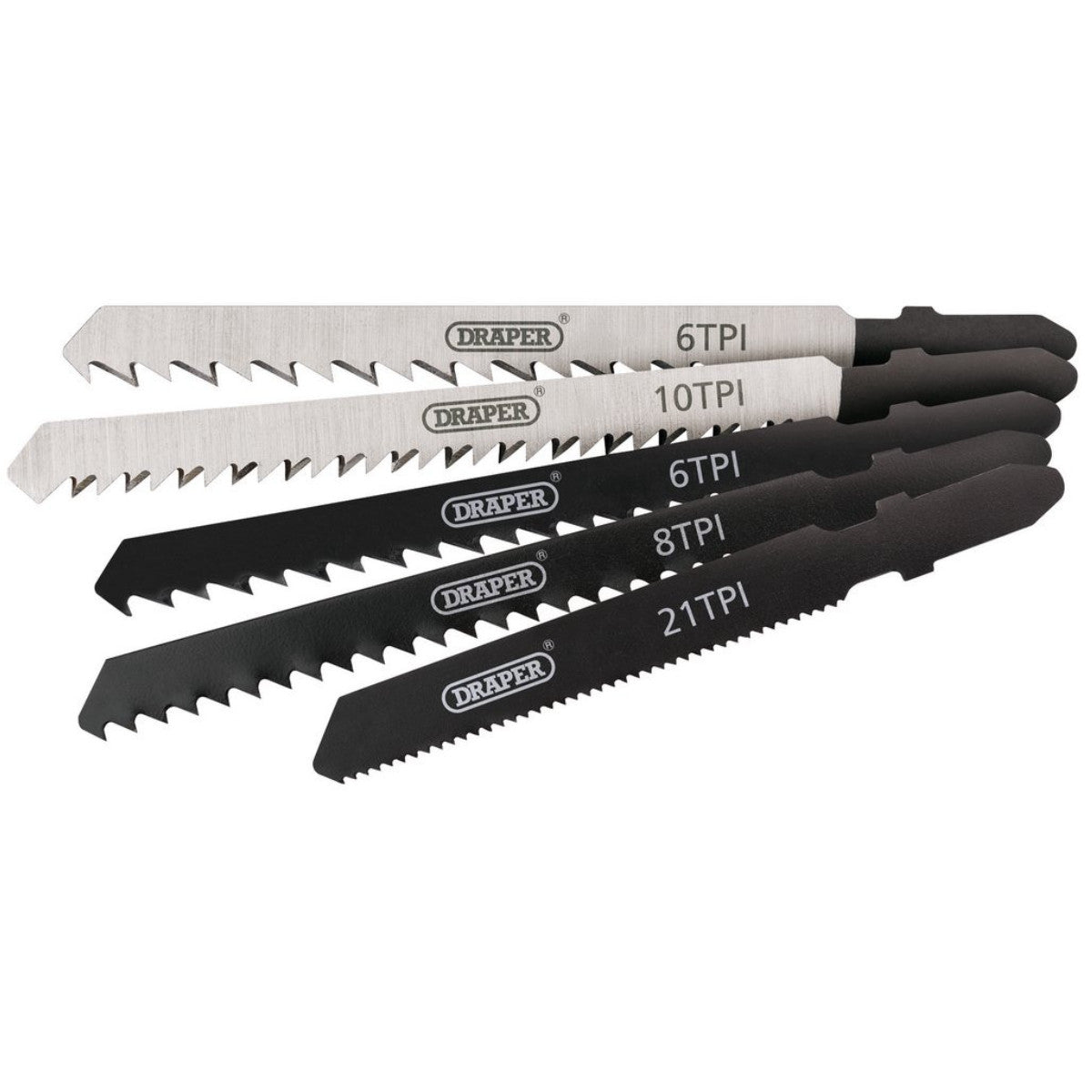 Draper Assorted Jigsaw Blade Set (5 Piece) 81734