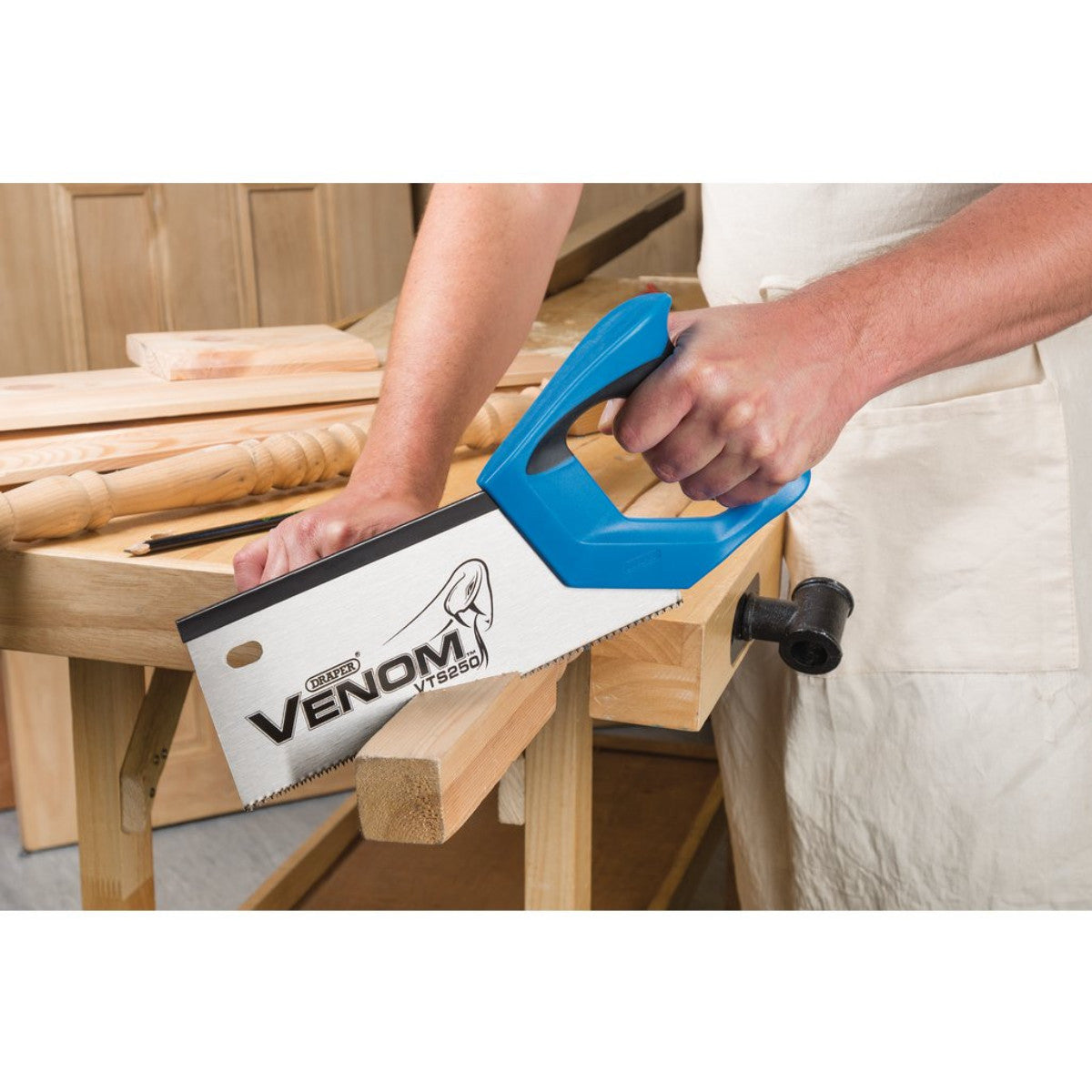 Draper Venom Double Ground Tenon Saw, 250mm, 11tpi/12ppi 82199