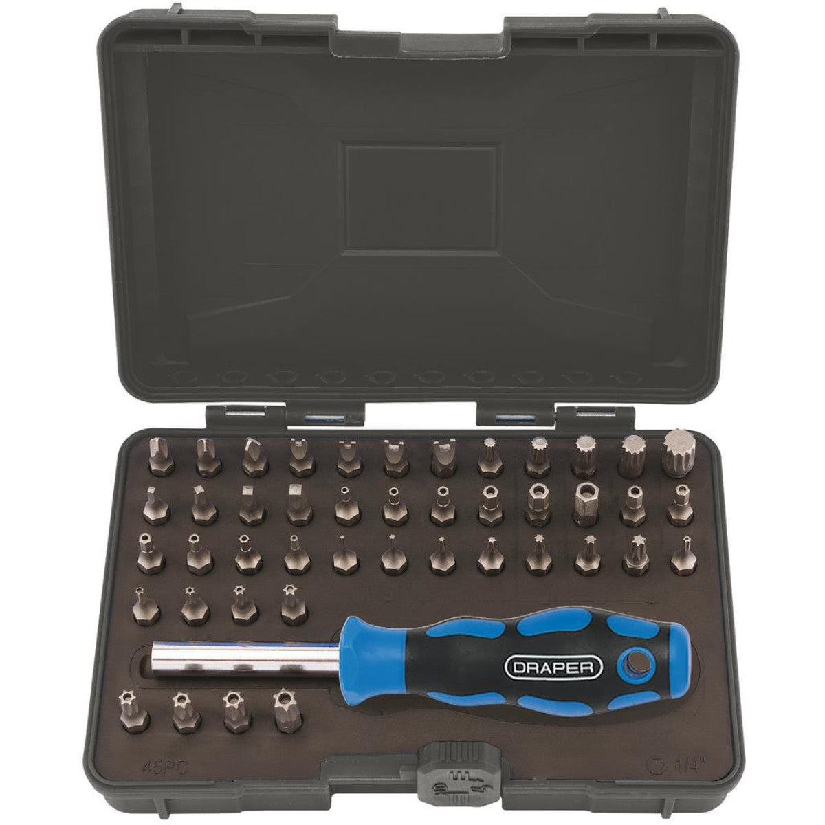 Draper Security Screwdriver Bit and Driver Set (45 Piece) 82399