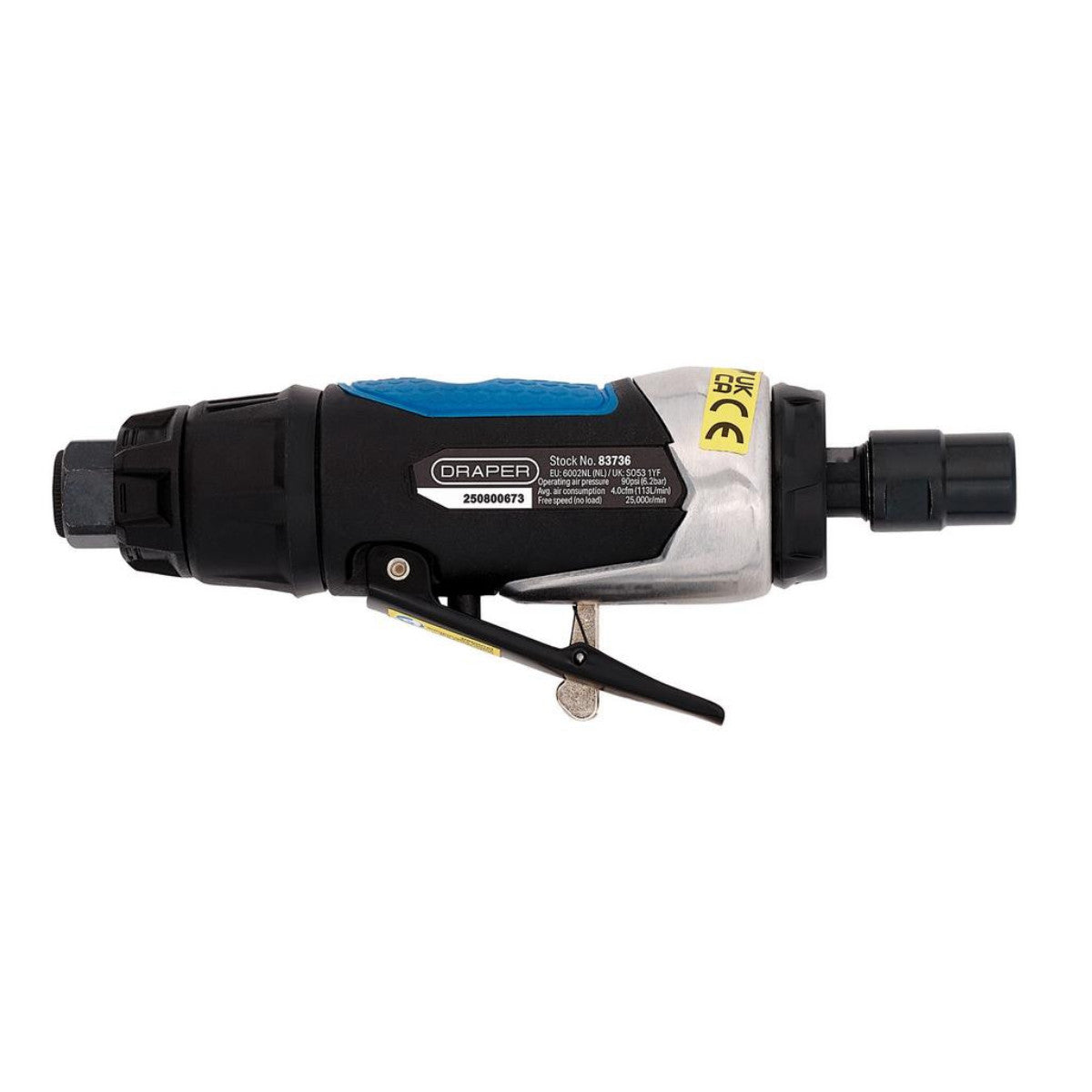 Draper Air Die Grinder Kit (15 Piece) 83736