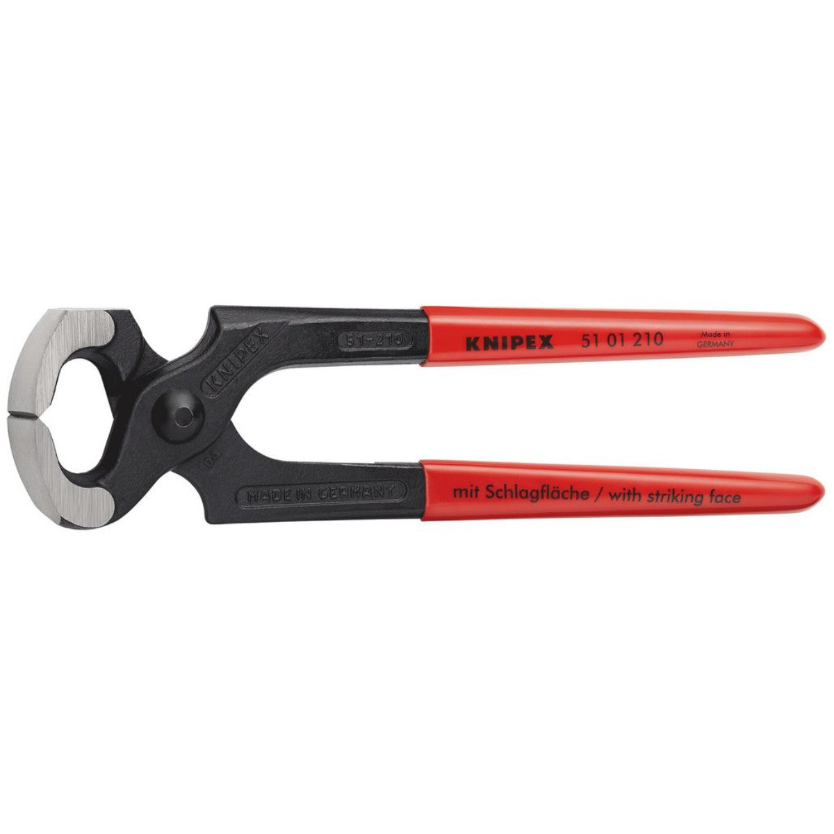 Knipex 51 01 210 SBE Hammerhead Style Carpenters' Pincers, 210mm 87153