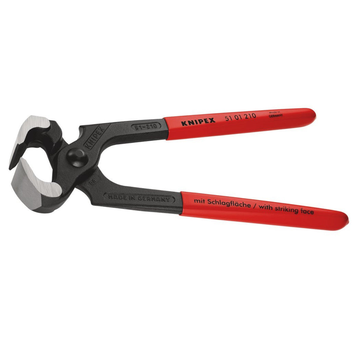 Knipex 51 01 210 SBE Hammerhead Style Carpenters' Pincers, 210mm 87153