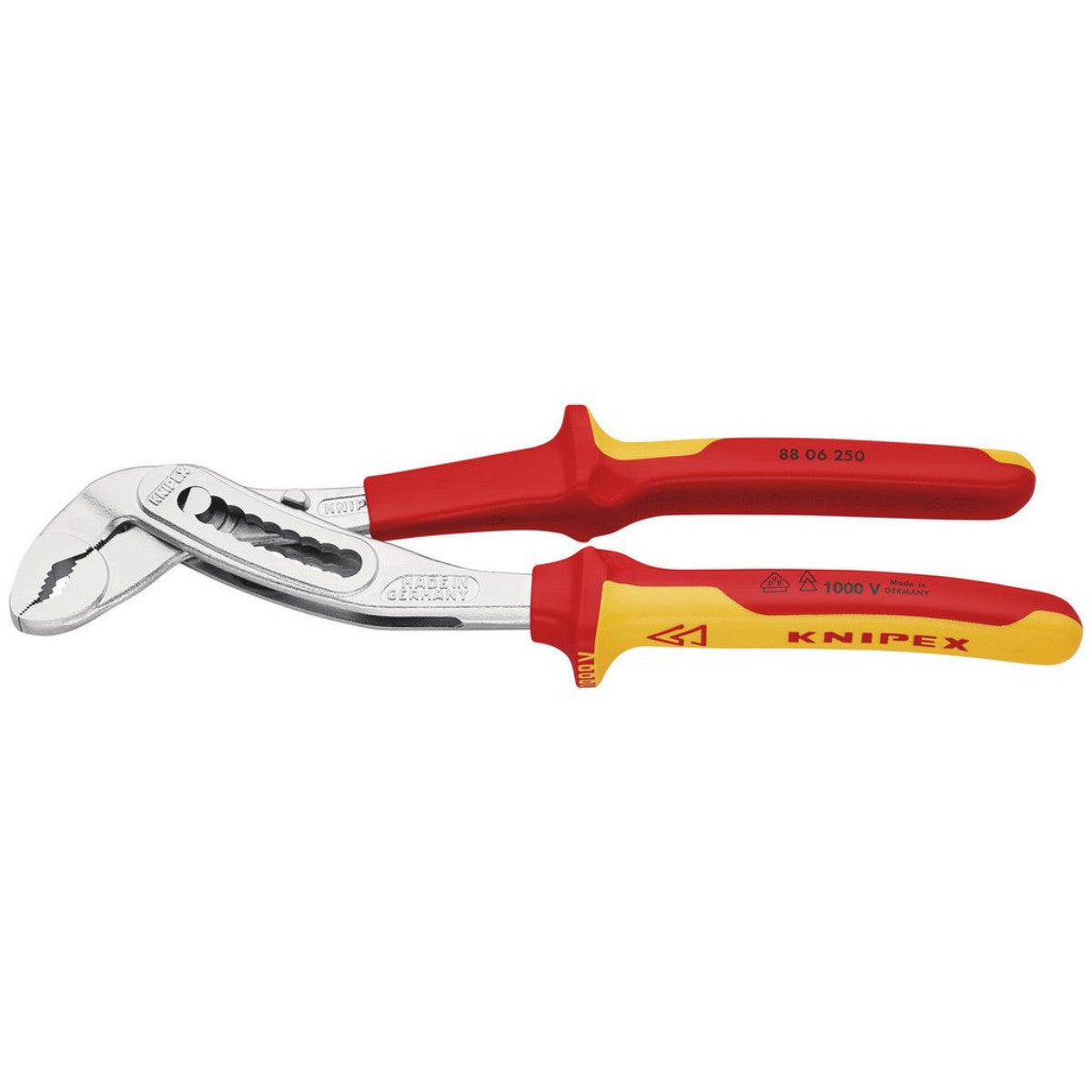 Knipex 88 06 250 SB VDE Insulated Alligator Water Pump Pliers, 250mm 87932