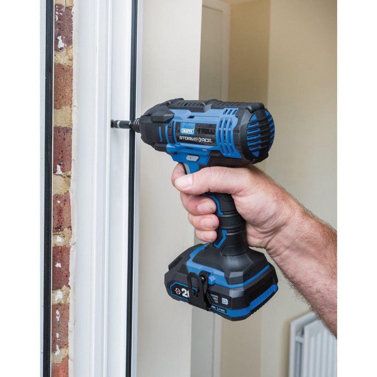 Draper Storm Force 20V Cordless Impact Driver, 1/4" Hex. (Sold Bare) 89520