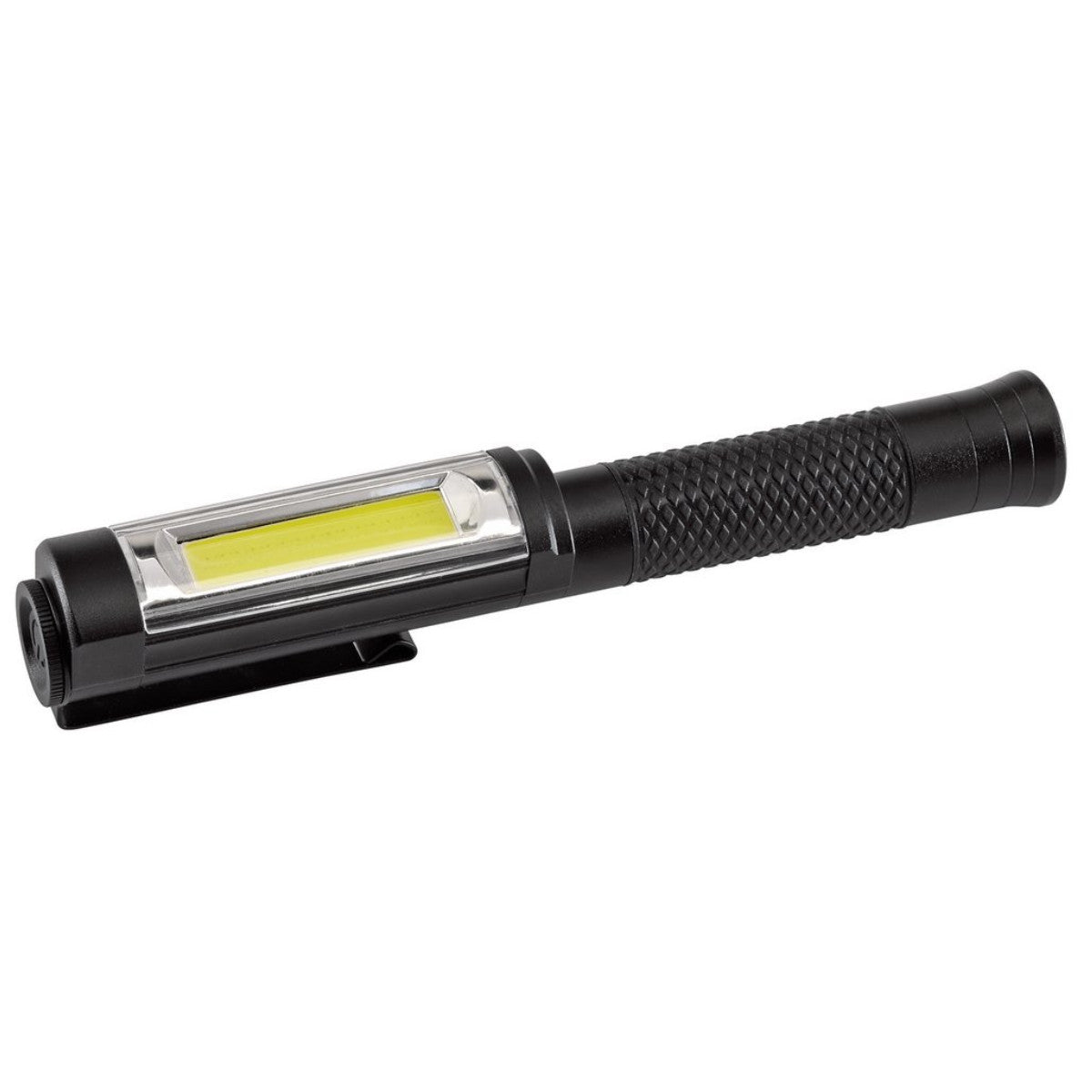 Draper COB LED Rechargeable Aluminium Pen Torch, 5W, 400 Lumens 90101