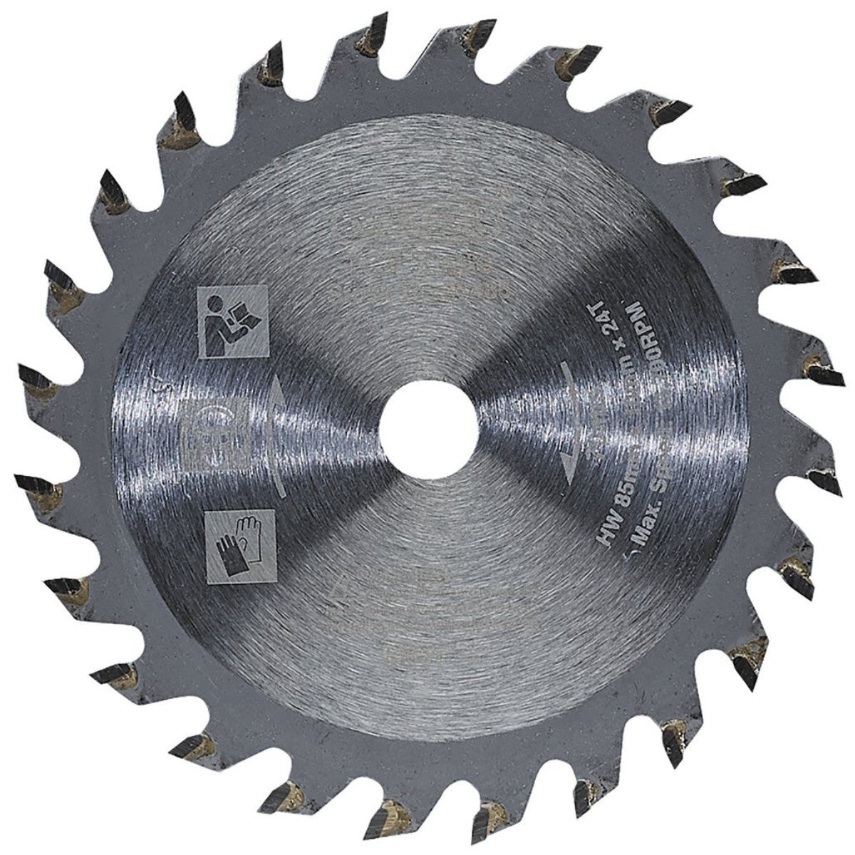 Draper TCT Saw Blade, 85 x 10mm, 24T 90485