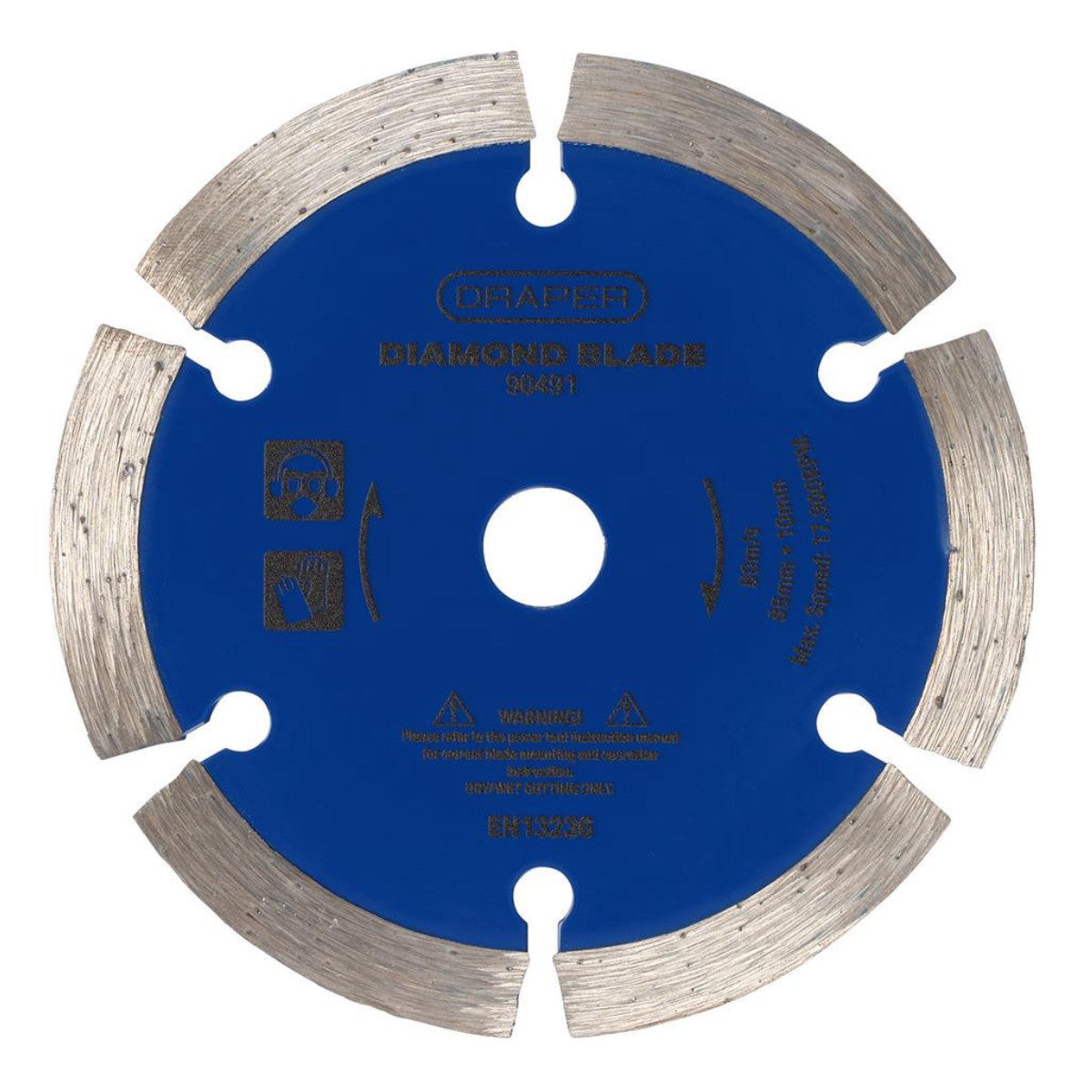 Draper Segmented Diamond Blade, 85mm 90491