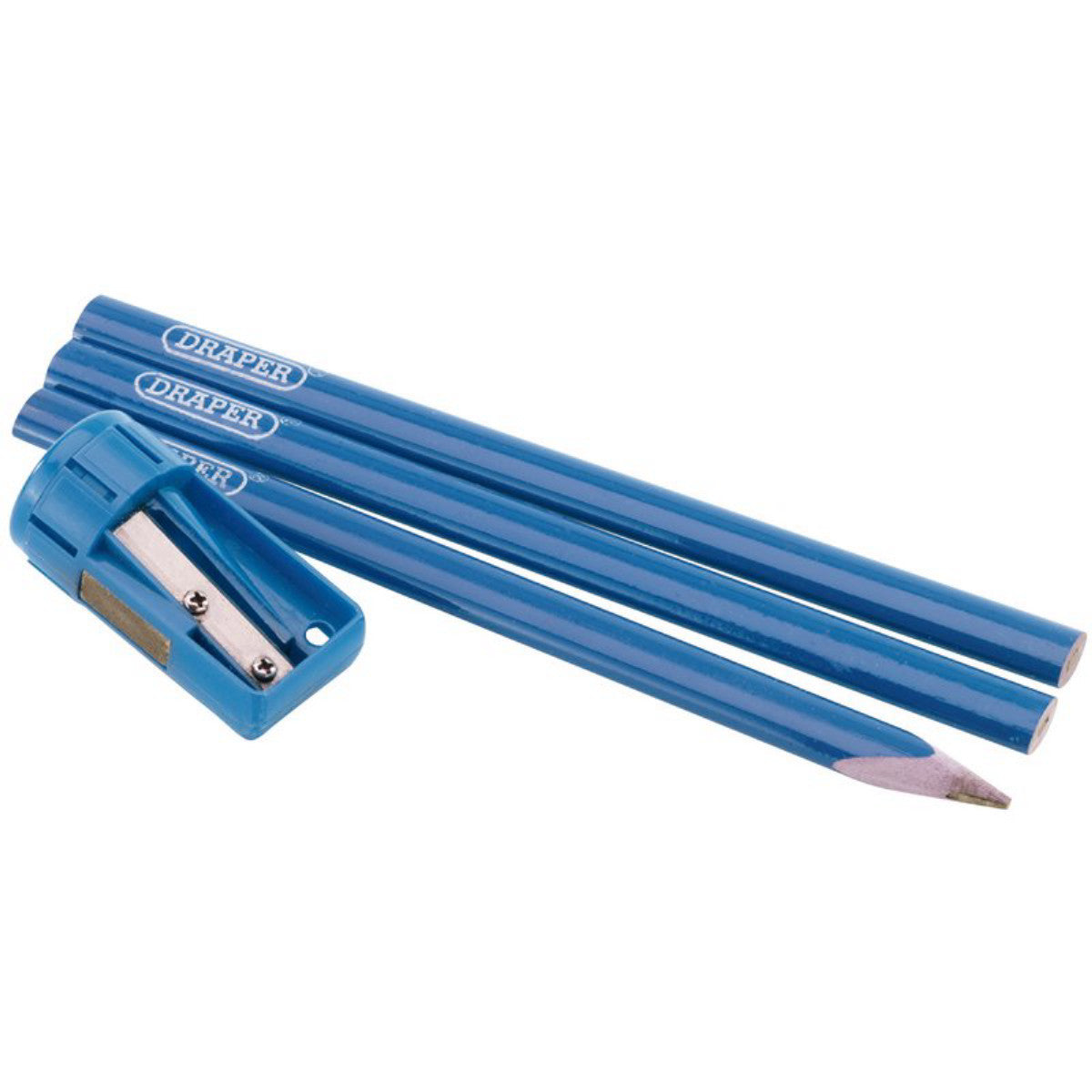 Draper Dispenser of Carpenter's Pencil and Sharpener Sets (12 Piece) 92705