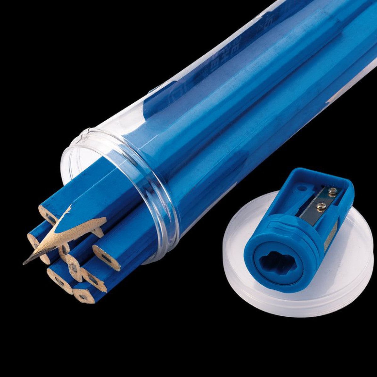 Draper Dispenser of Carpenter's Pencil and Sharpener Sets (12 Piece) 92705