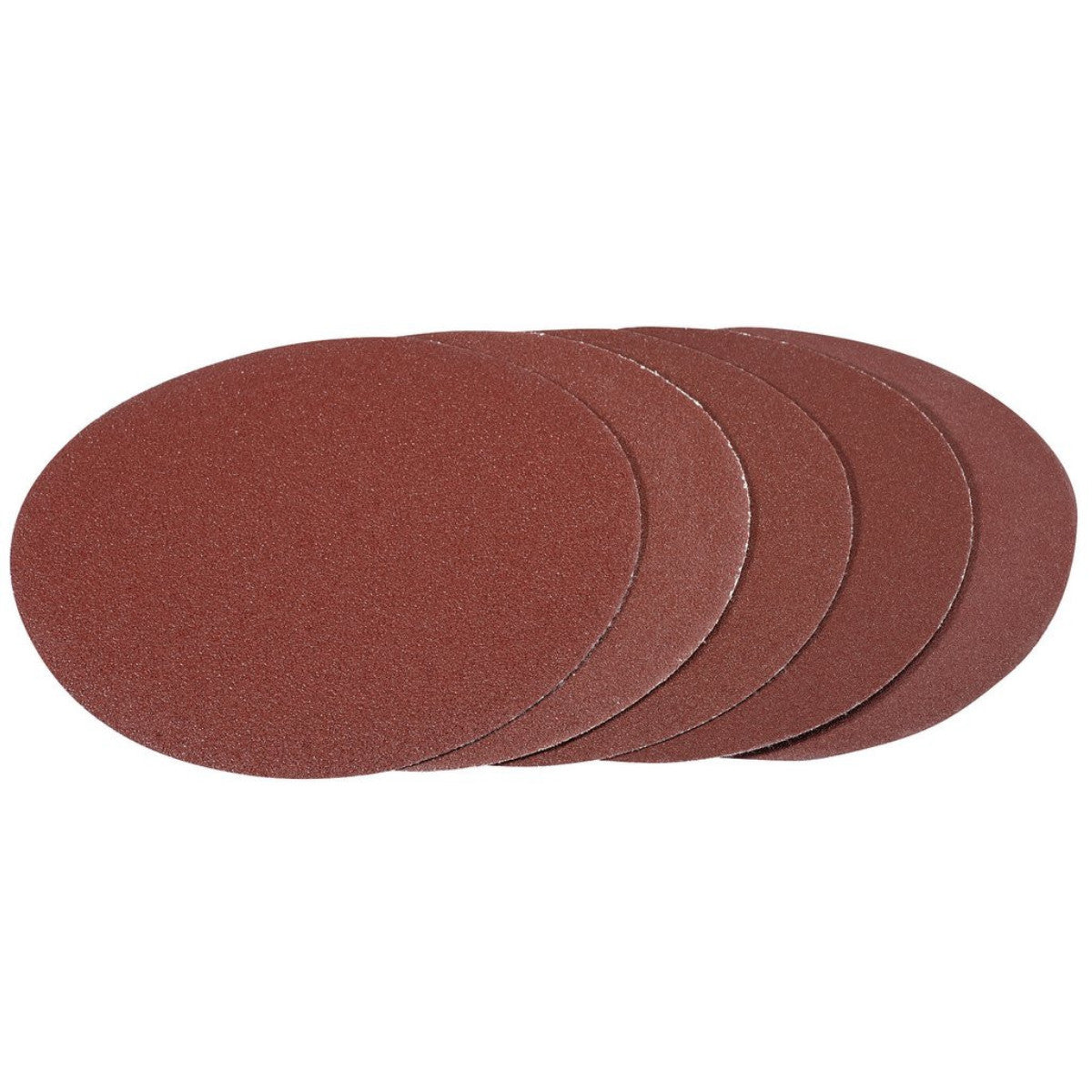 Draper Hook and Loop Aluminium Oxide Sanding Discs, 180mm, Assorted Grit (Pack of 5) 93428