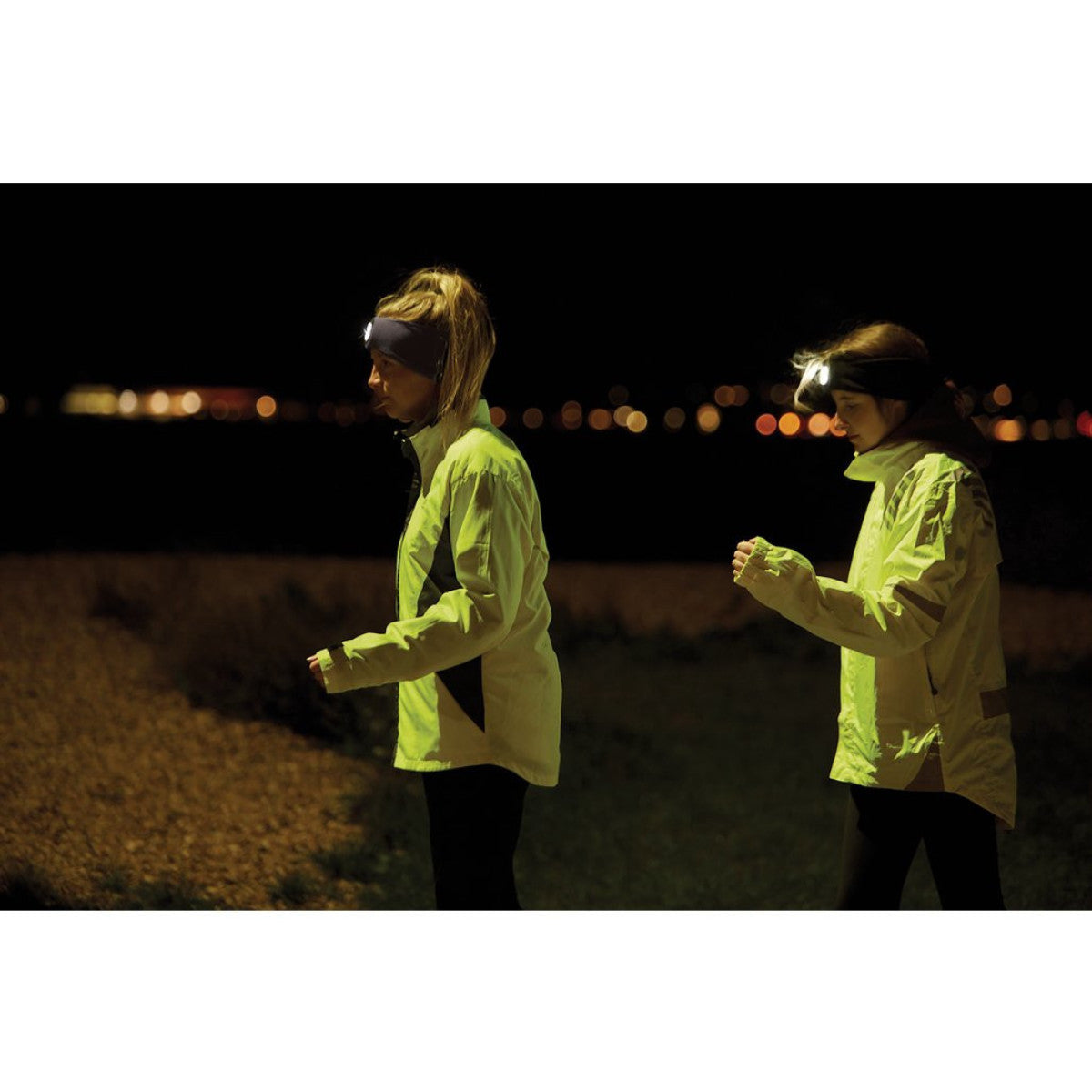 Draper Headband with USB Rechargeable LED Torch, 1W, Black, One Size 95172
