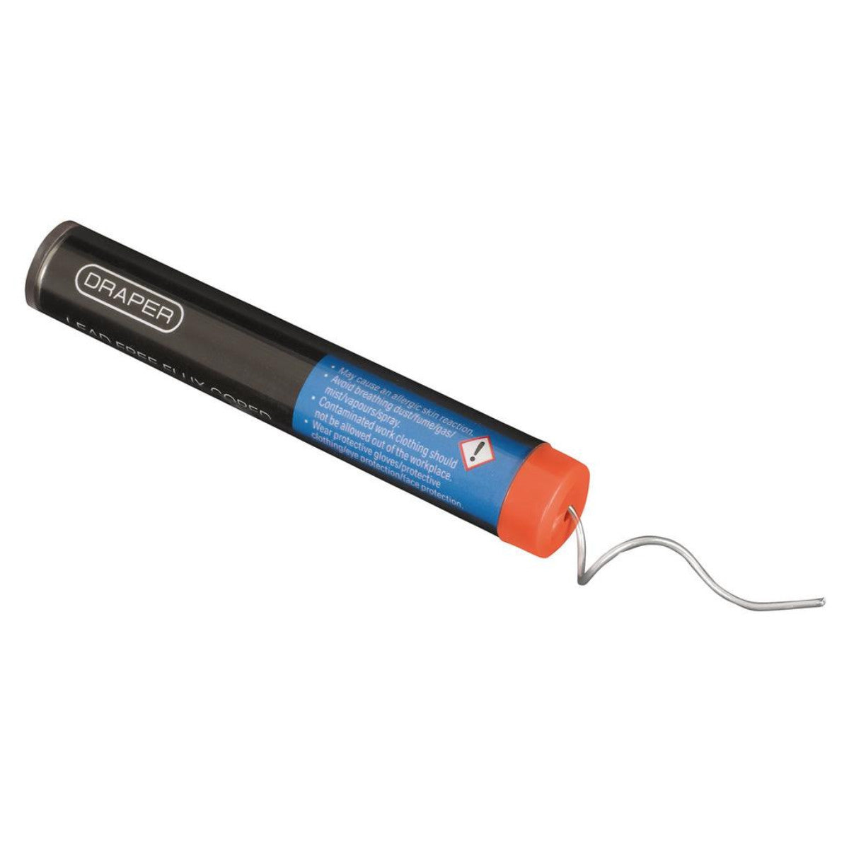 Draper Tube of Lead Free Flux Cored Solder, 1mm, 20g 97992