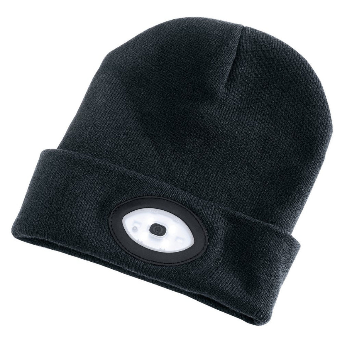 Draper Beanie Hat with Rechargeable Torch, One Size, 1W, 100 Lumens, Black 99521