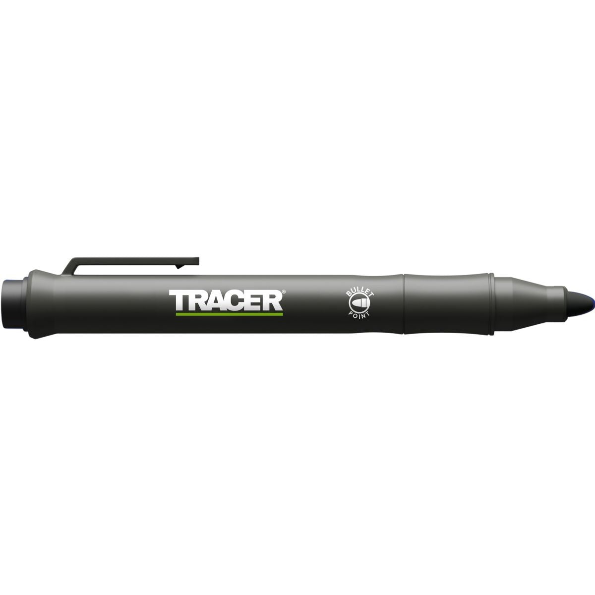 TRACER Clog Free Marker Black (Loose) (Box of 10) w/ barcodes Each Pencil with UV laser etching barcode ALCF1
