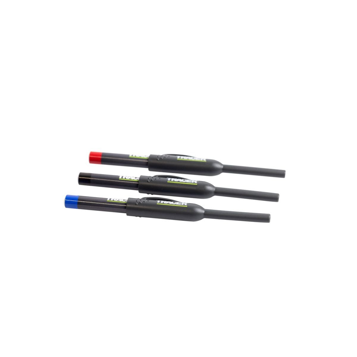TRACER 3 Piece Long Nib Marker Pen Set - 1X Black, 1X Blue, 1X Red ALNPK3