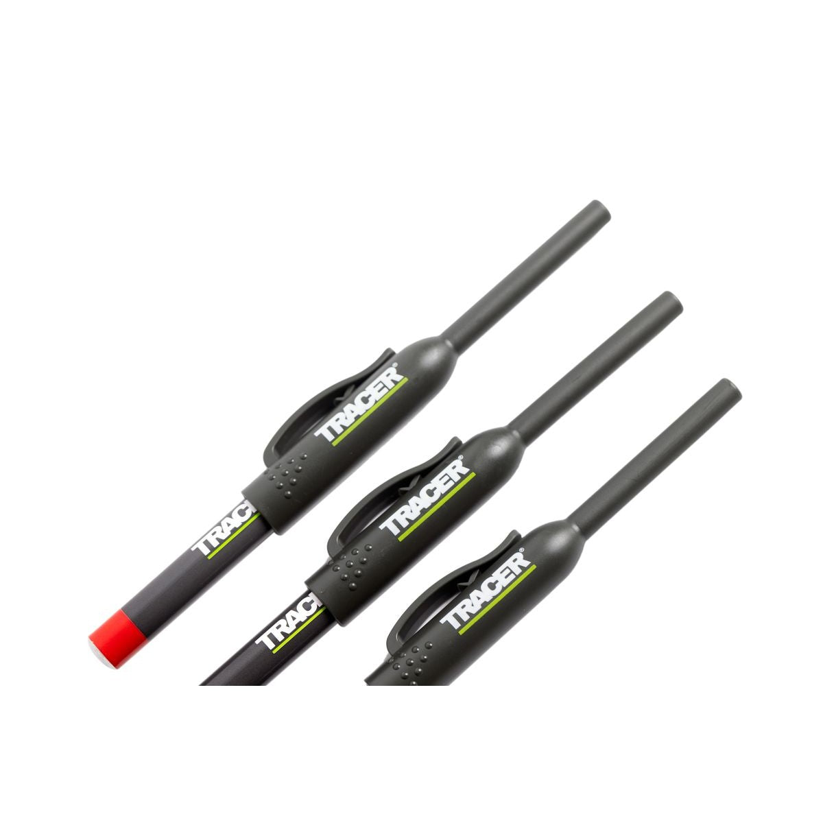 TRACER 3 Piece Long Nib Marker Pen Set - 1X Black, 1X Blue, 1X Red ALNPK3