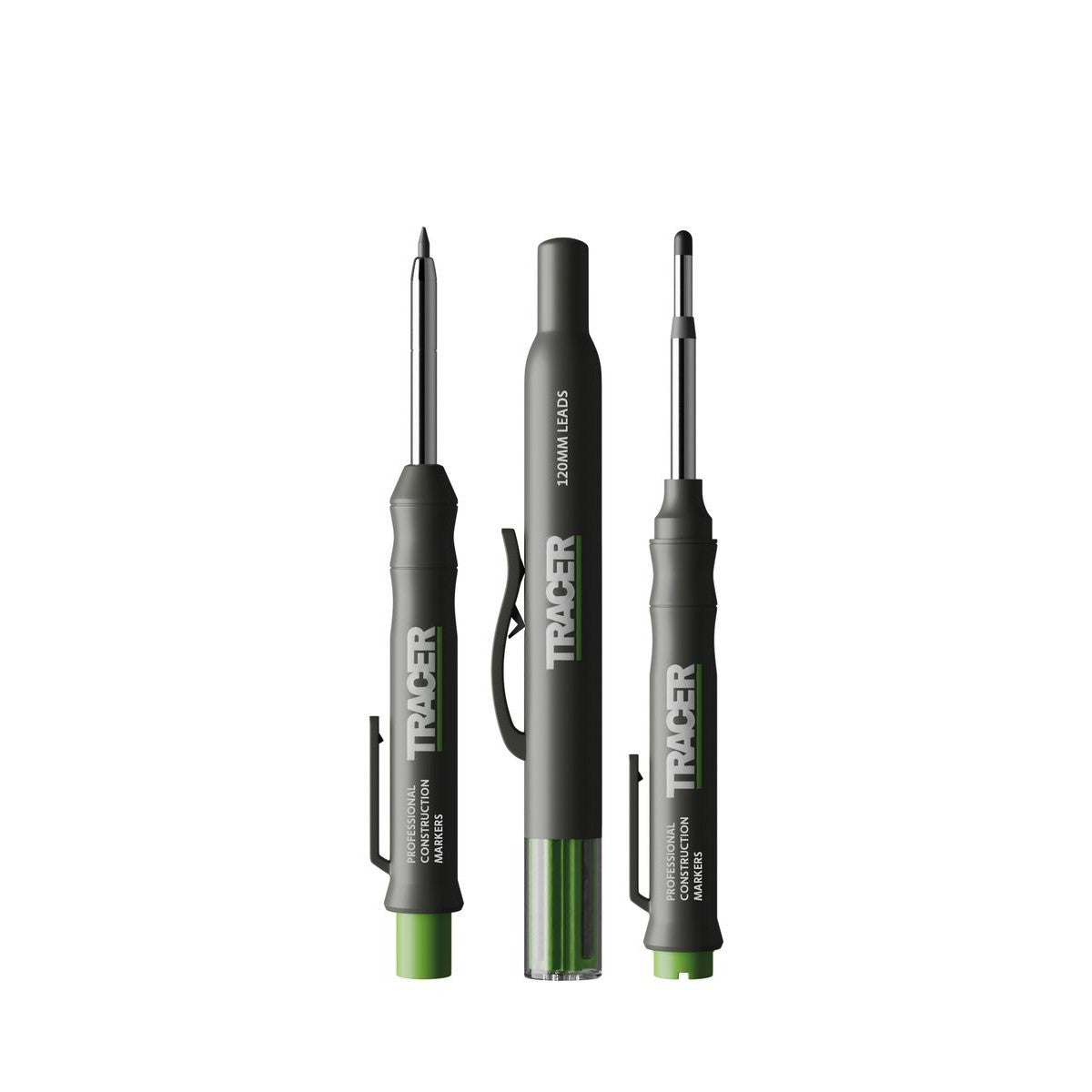 TRACER Marking Kit - Deep Hole Marker Pen, Pencil and ALH1 Lead set with Holsters AMK3