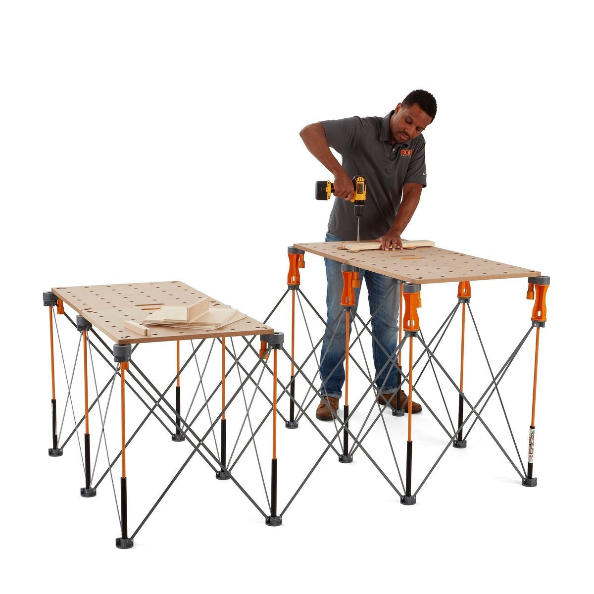 BORA Centipede 1.2m x 1.8m x 0.75m Unit, 4 X-Cups, 4 Clamps, C/S Bag CK12S