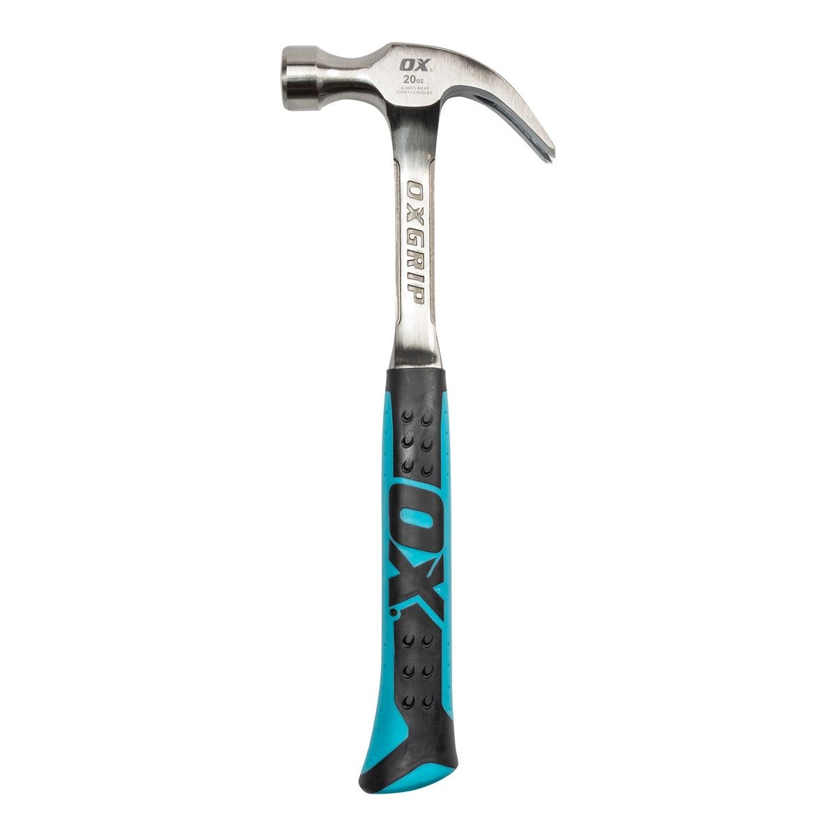 OX One Piece Claw Hammer - 20oz / 560g OX-P080120