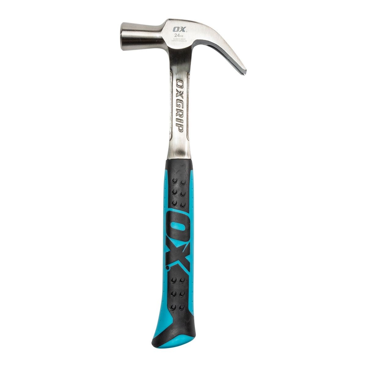 OX One Piece Claw Hammer - 24oz / 680g OX-P080124
